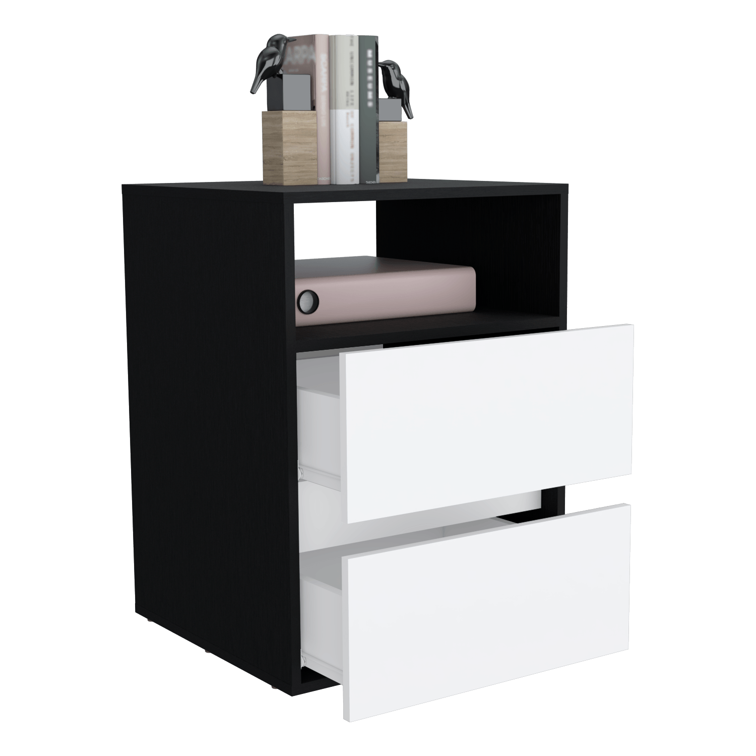 Archivador Rookie 79X50 2C Rta Wengue Blanco