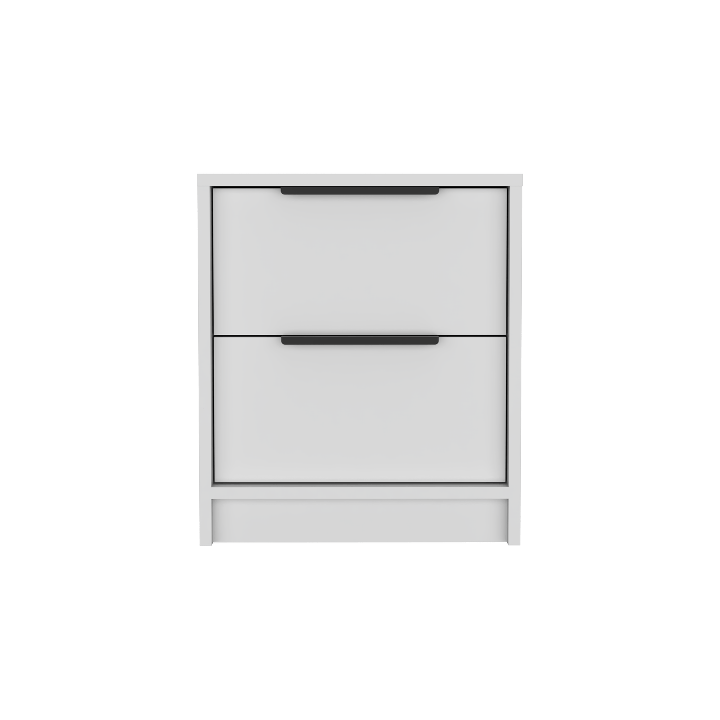 Mesa De Noche Kaia 48X41X36 Rta Blanco Mqz Zf