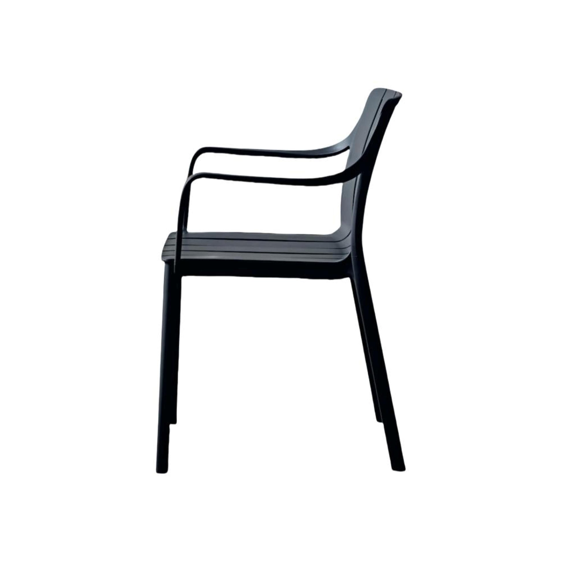 Silla Alice 80X57X54 Rta Negro