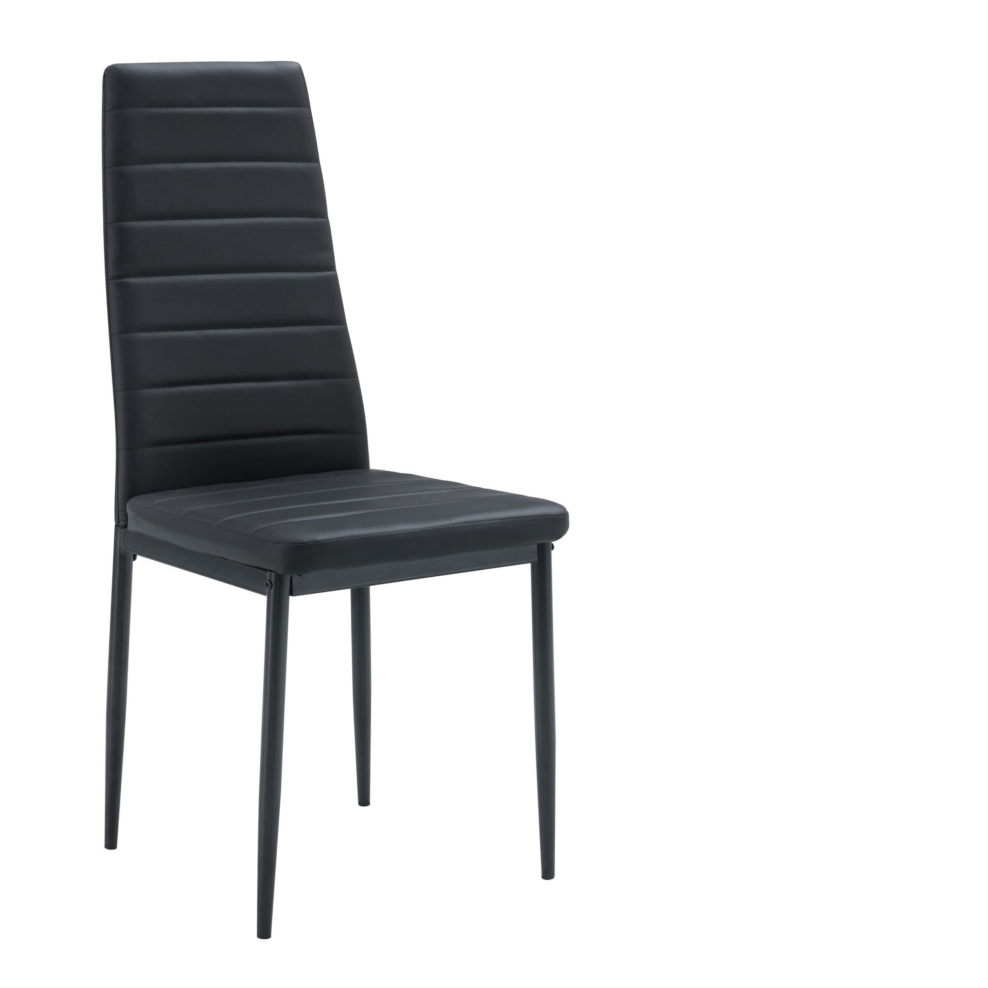 Set X2 Silla Comedor Maxi - Bm-Dc026 94X50X42 Rta Negro