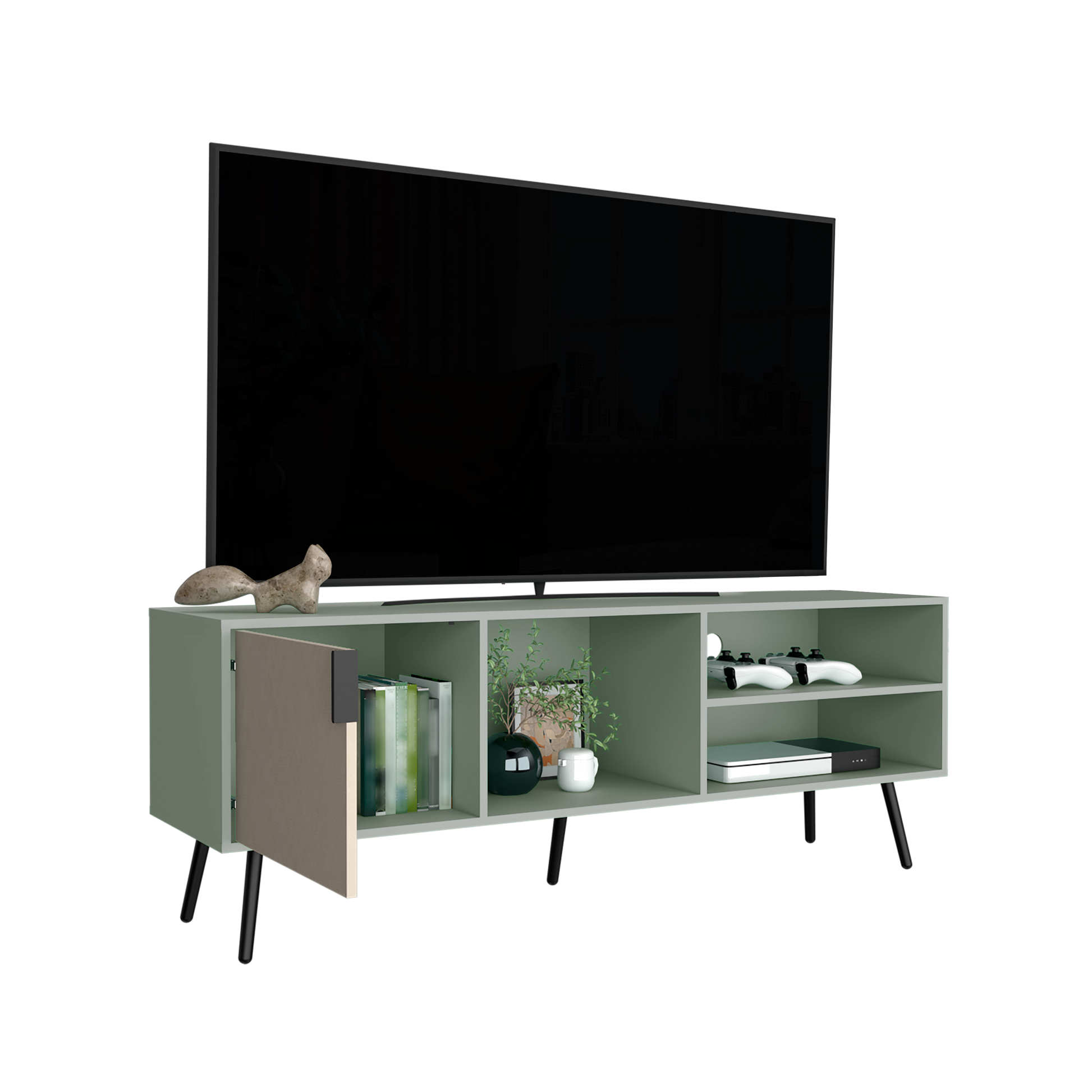 Rack Para Tv 65'' Vulcan 58X160 Rta  Agave Toquilla