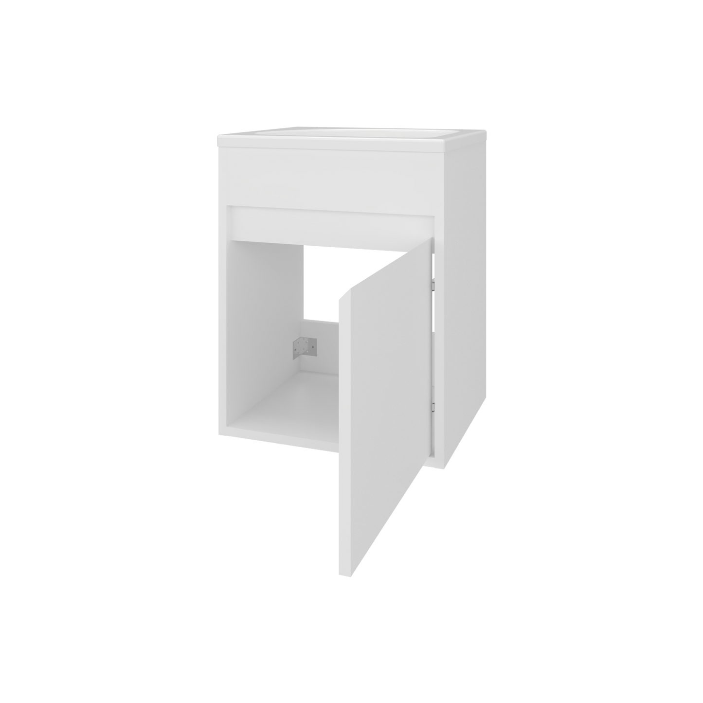 Mueble De Baño Furman 49X39X32 Rta Blanco Mqz Zf