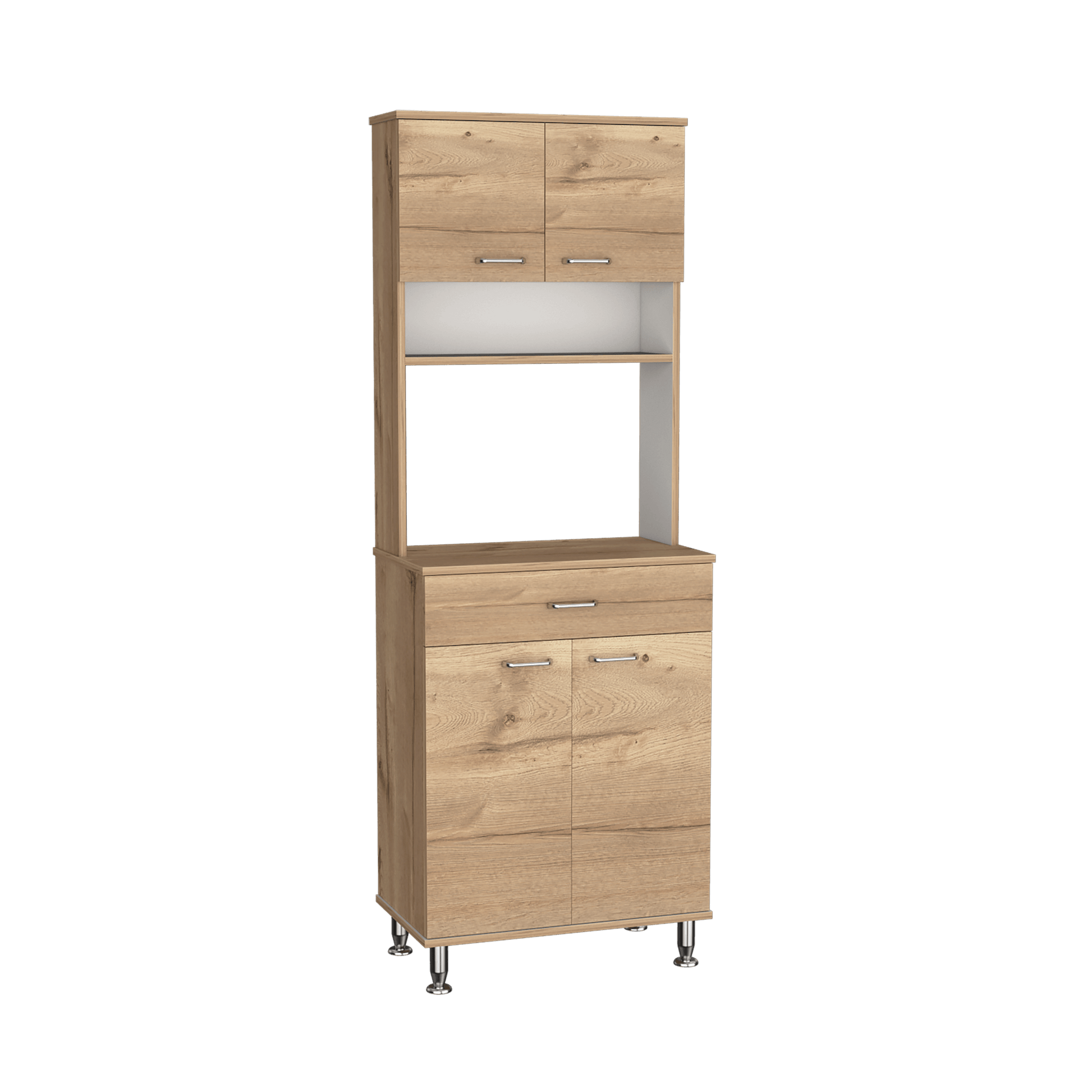 Alacena Cocina Kitchen Paris 60X169X35 Rta Duna Blanco