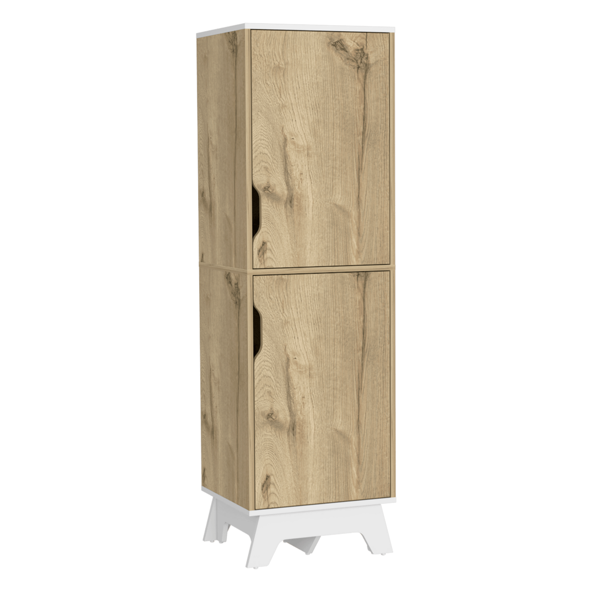 Alacena Cocina Bicolor 2P 150X45S40 Rta Duna Blanco