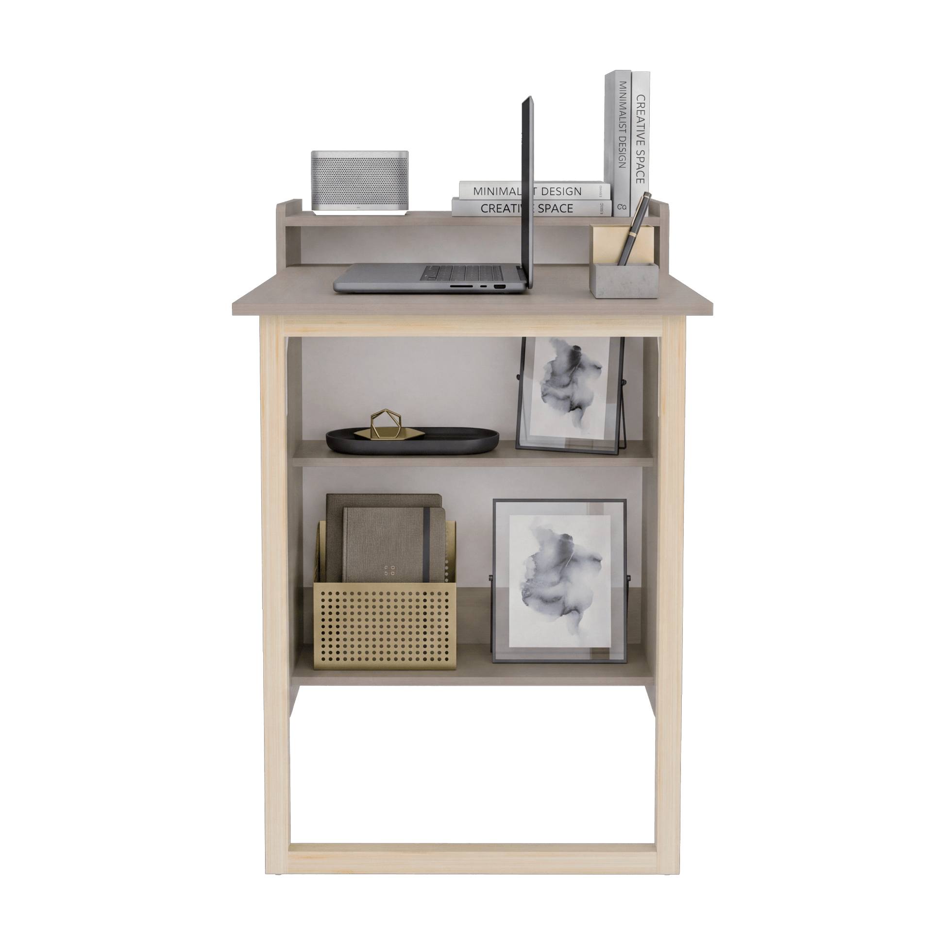Escritorio Plegable Lesli 85X63X30 Rta Bardolino Zf
