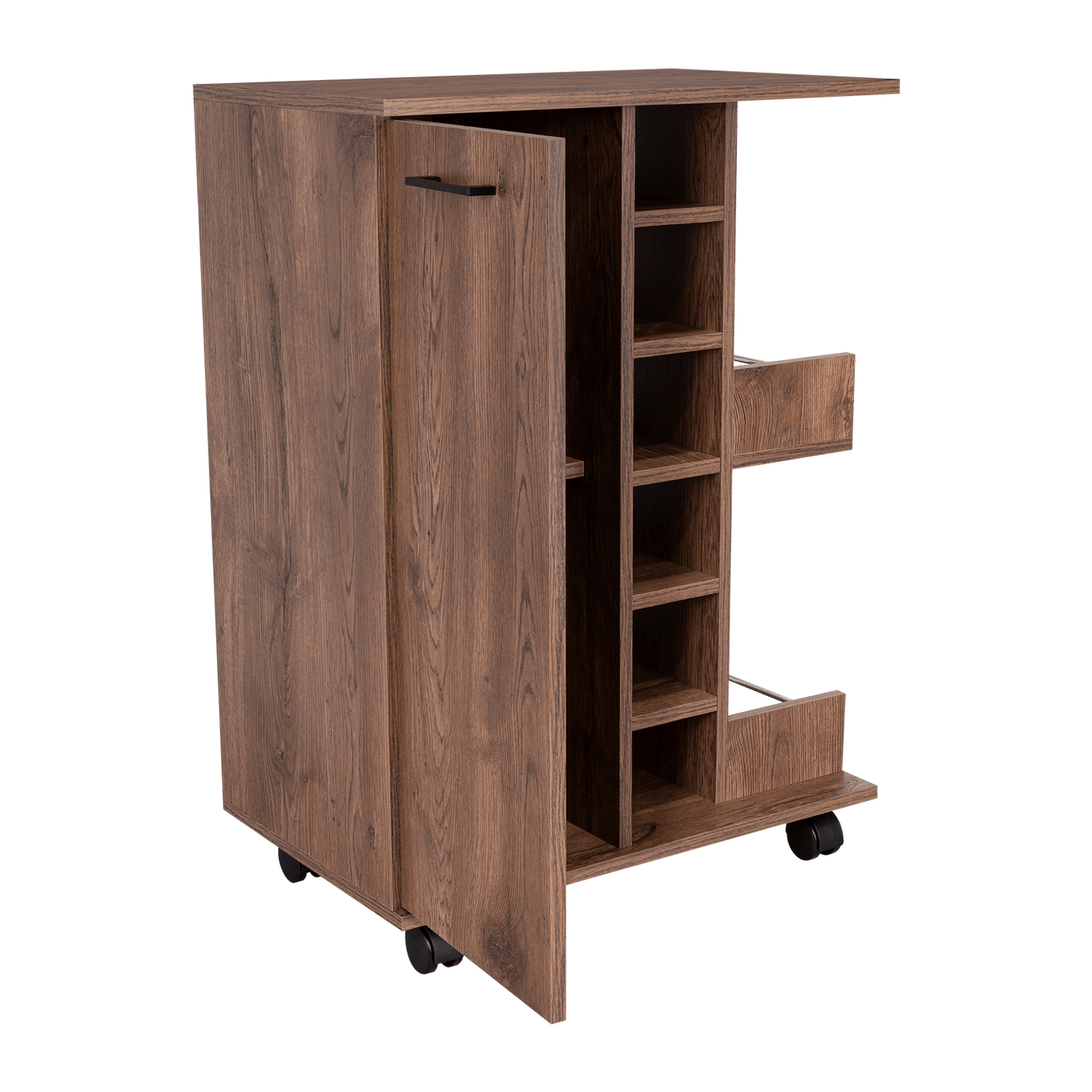 Mueble Bar Bajo Movil 82 X 60 Andorra Rta Bellota