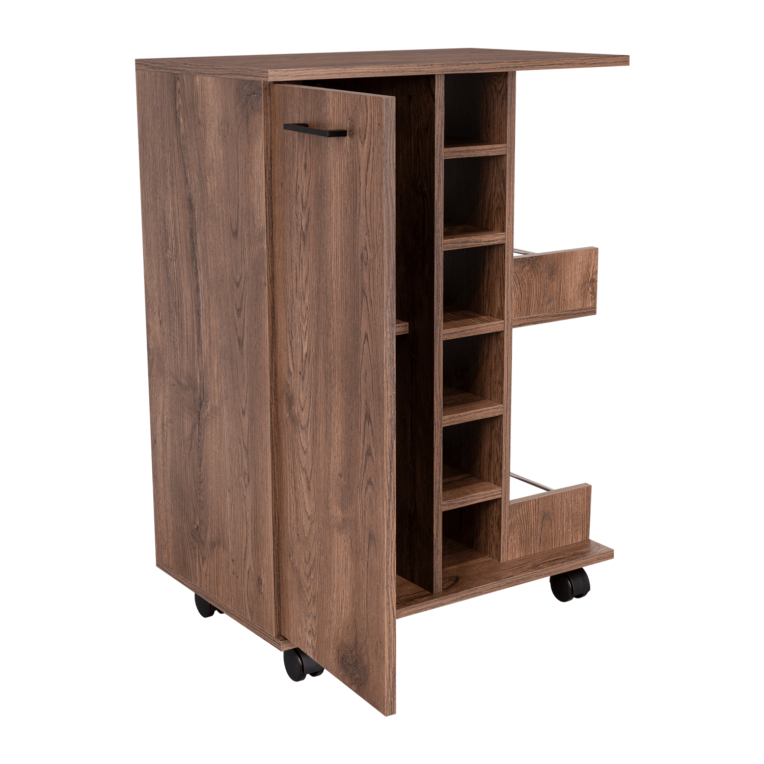 Mueble Bar Bajo Movil 82 X 60 Andorra Rta Bellota