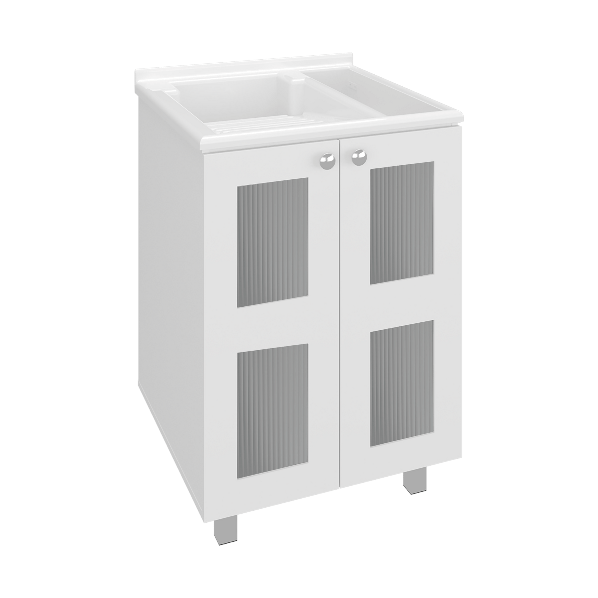 Lavadero Haysi 88X60X45 Rta Blanco Zf