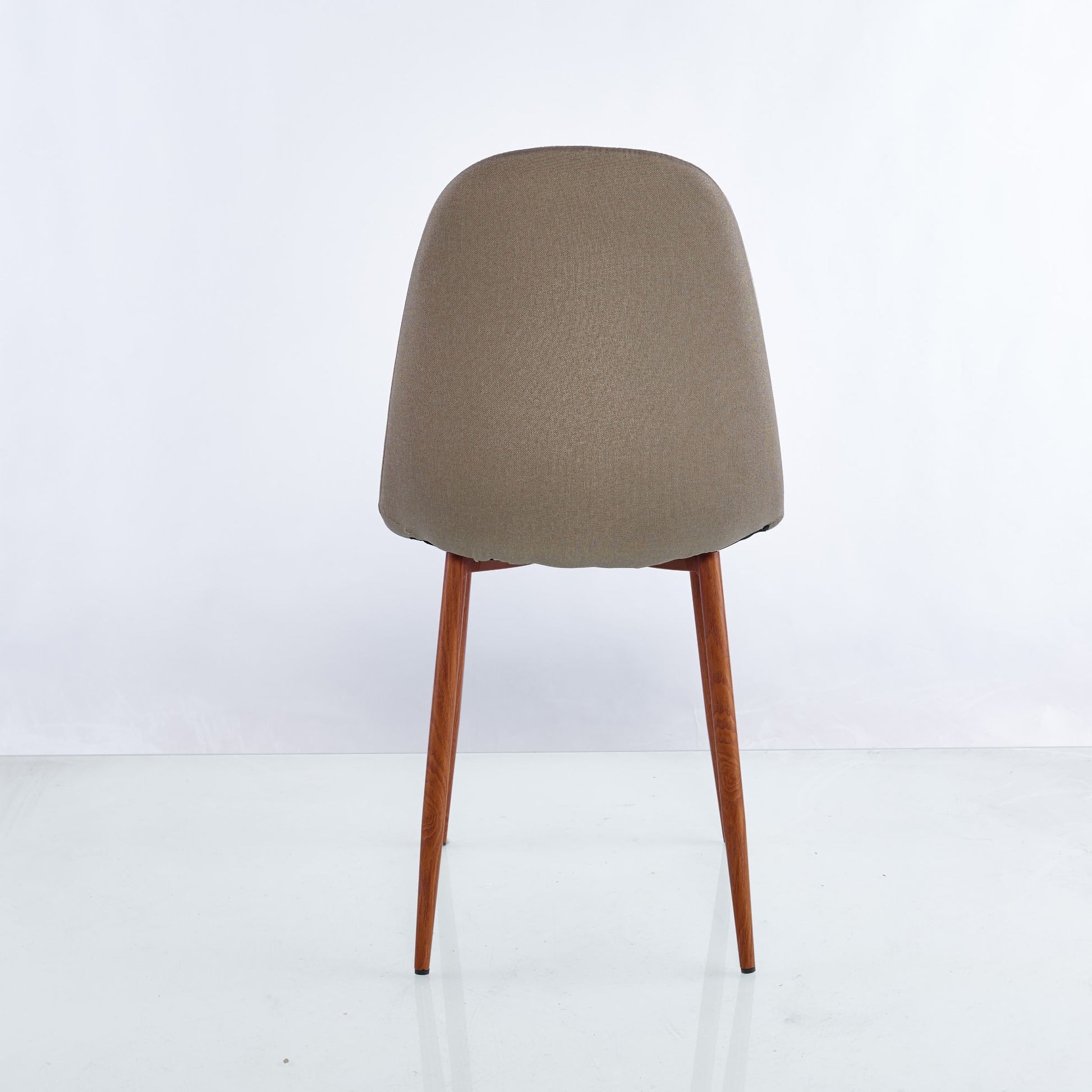 Set X2 Silla Concept - Bm-Dc001 85X44X50 Café Claro/Oscuro