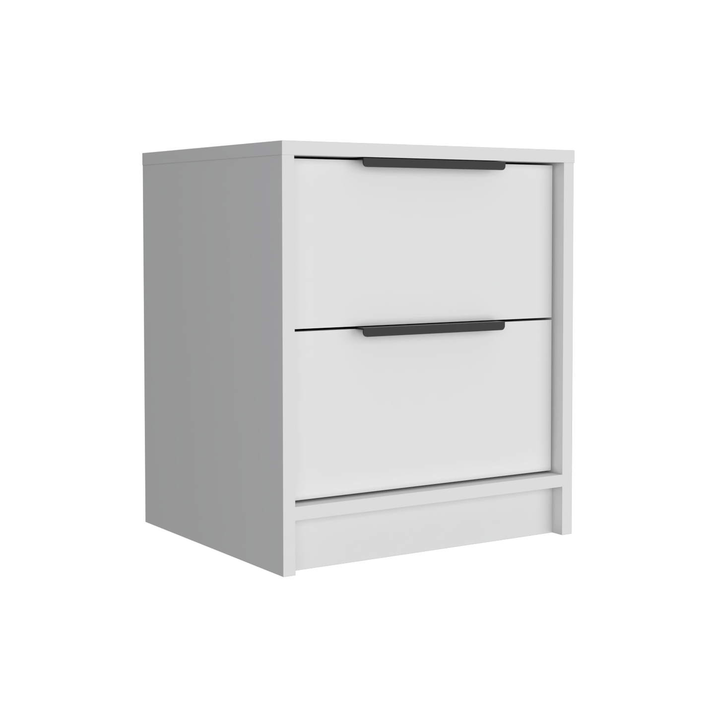 Mesa De Noche Kaia 48X41X36 Rta Blanco Mqz Zf