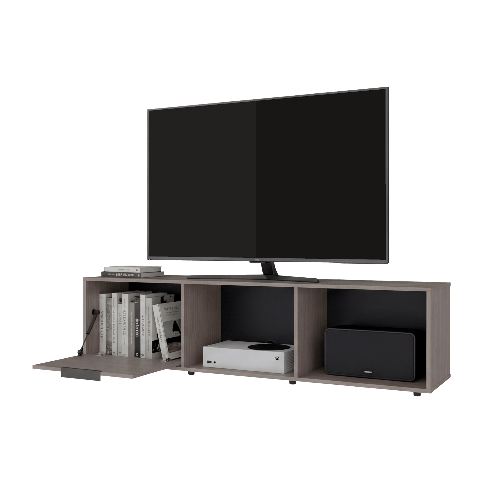 Rack De Tv 65" Dorne 41X162X35 Rta Positano Zf
