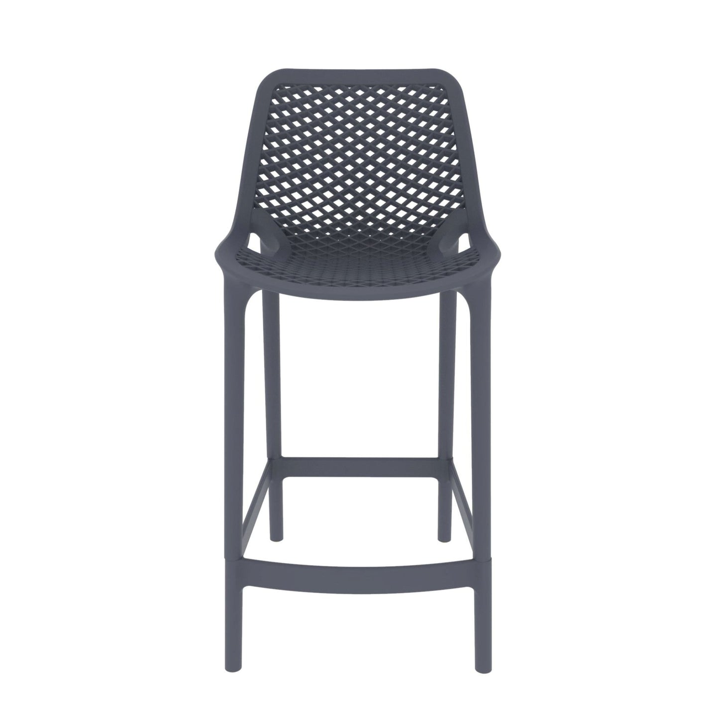 Silla Bar Miame 95X44X52 Rta Gris Oscuro