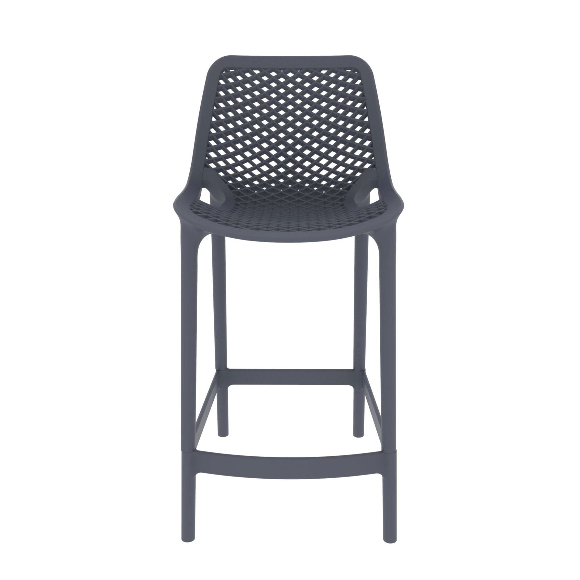 Silla Bar Miame 95X44X52 Rta Gris Oscuro