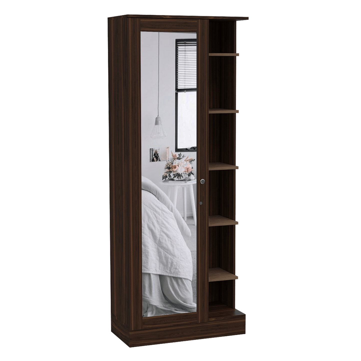 Armario Woman 180 X 70 X 37 Rta Nogal + Miel