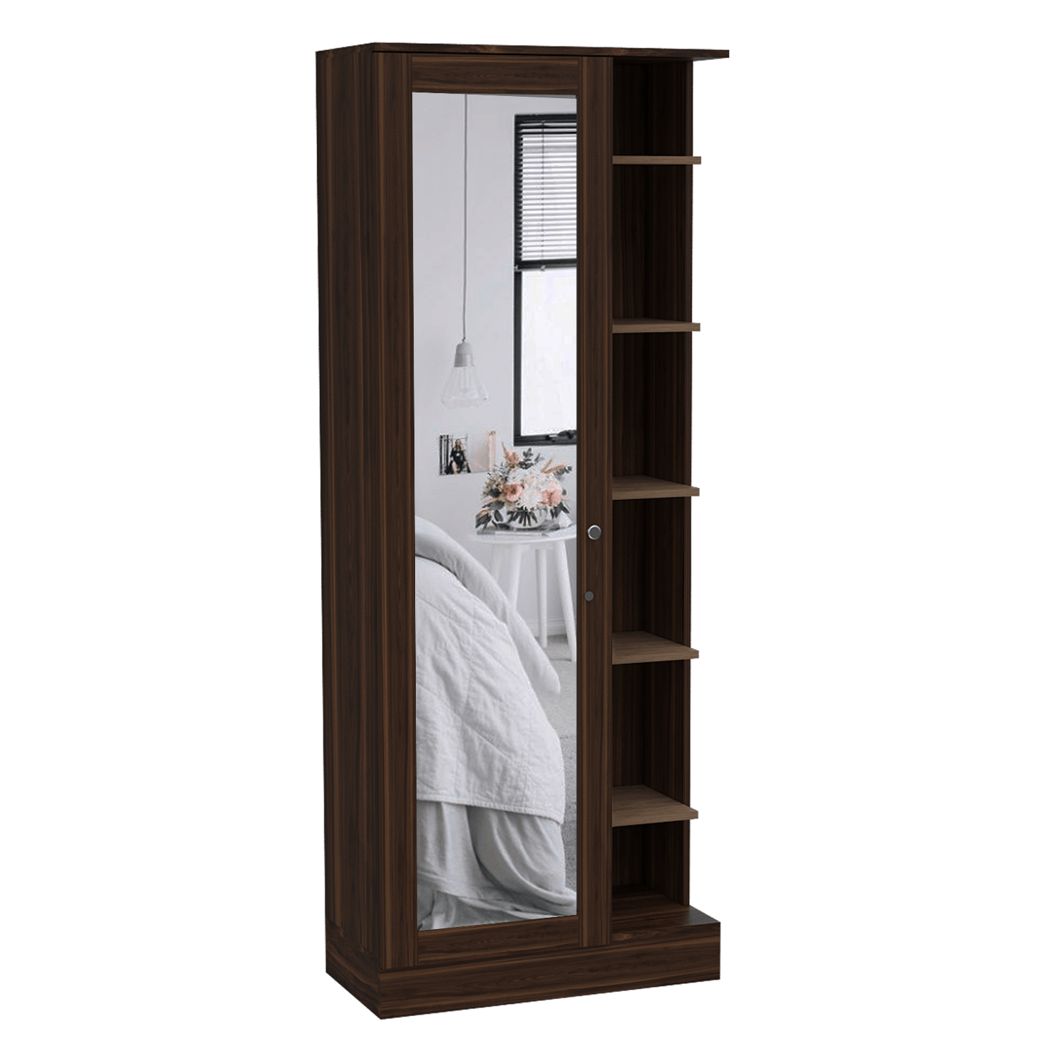 Armario Woman 180 X 70 X 37 Rta Nogal + Miel