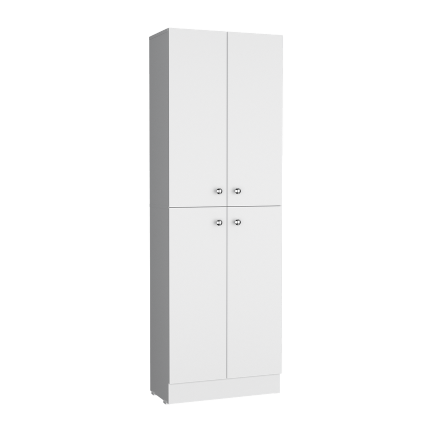 Alacena Lynch 180X60X30 4P Rta Blanco Zf