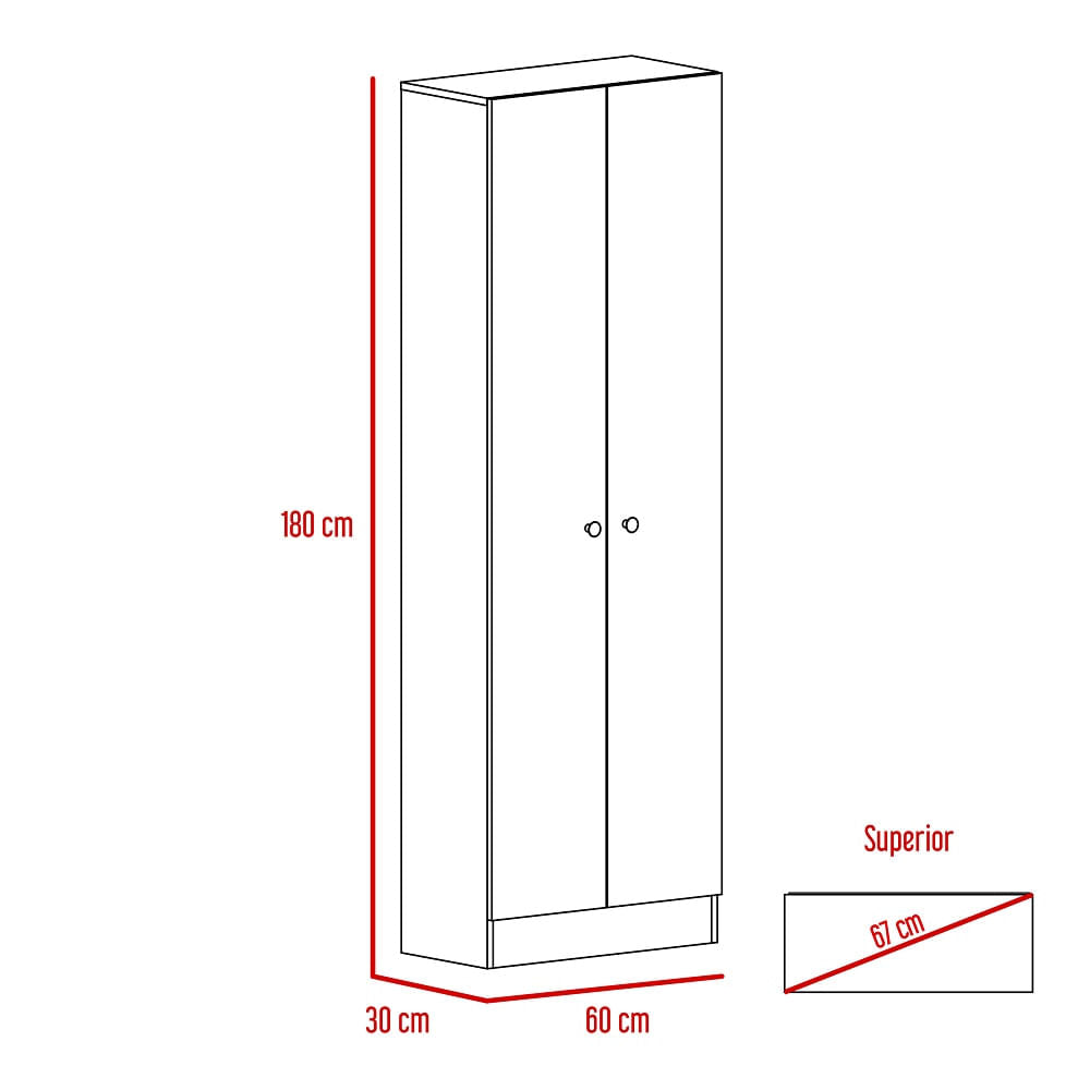 Mueble Alacena Multiusos Rta Blanco N/A