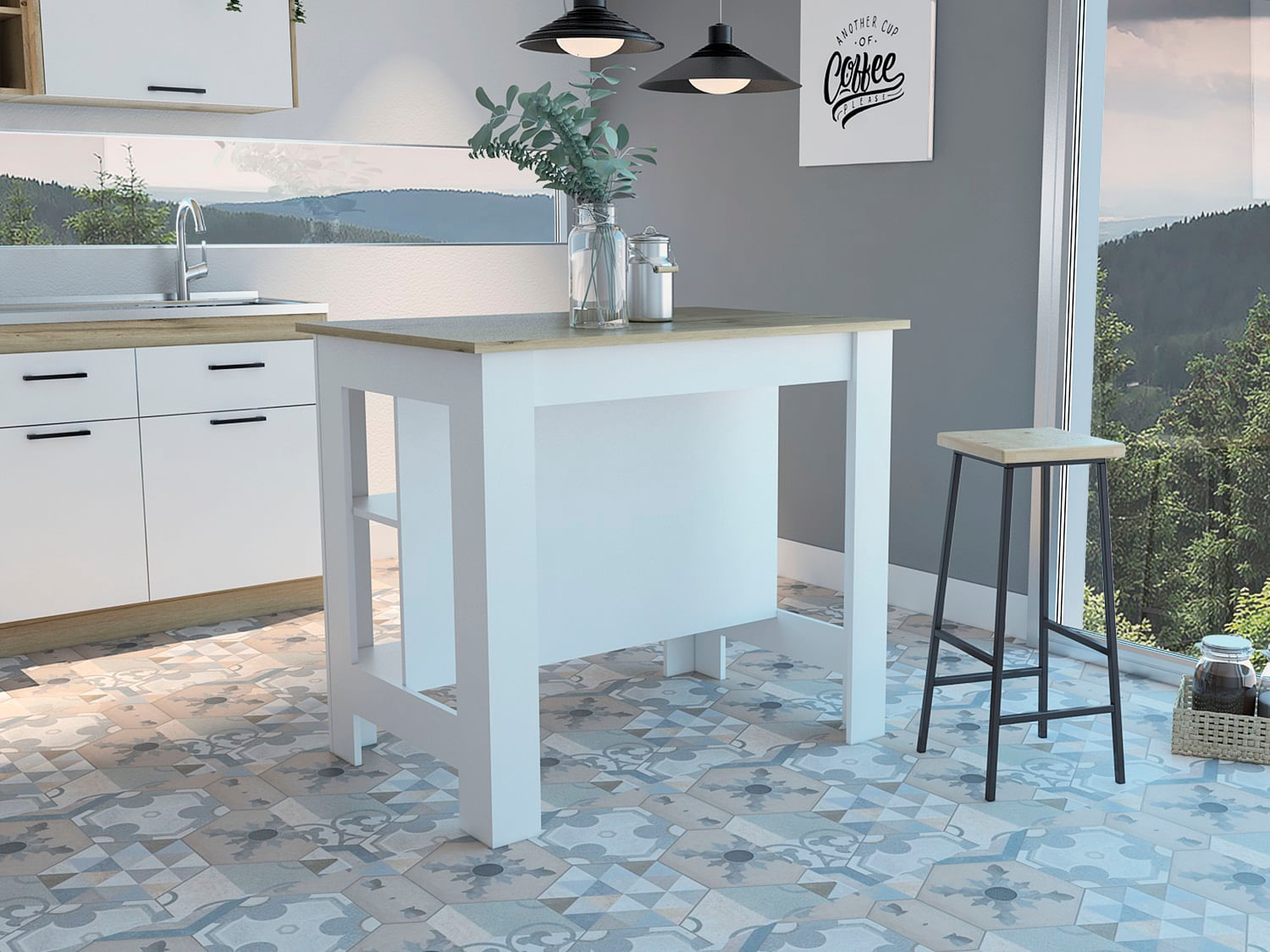 Auxiliar De Cocina Salgar Duna Blanco