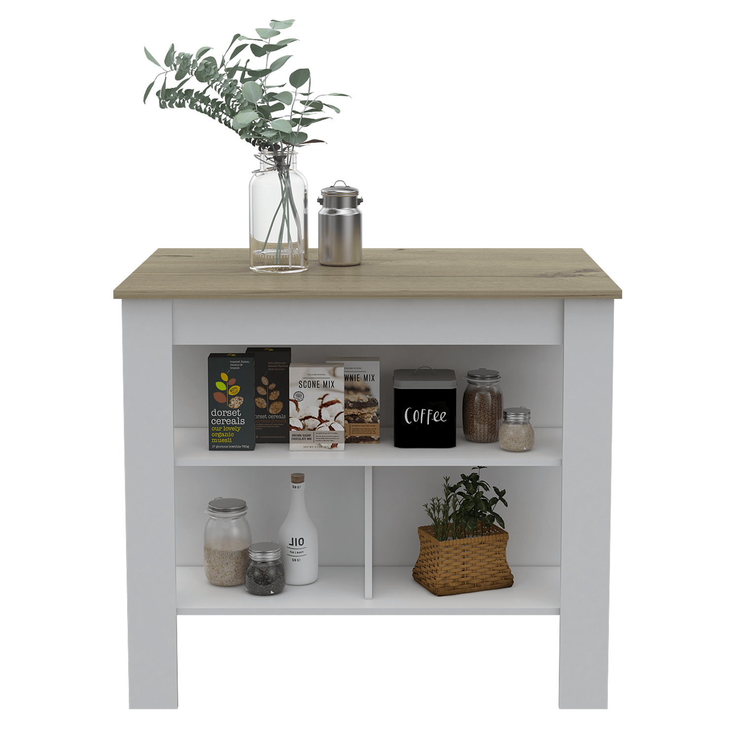 Auxiliar De Cocina Salgar Duna Blanco
