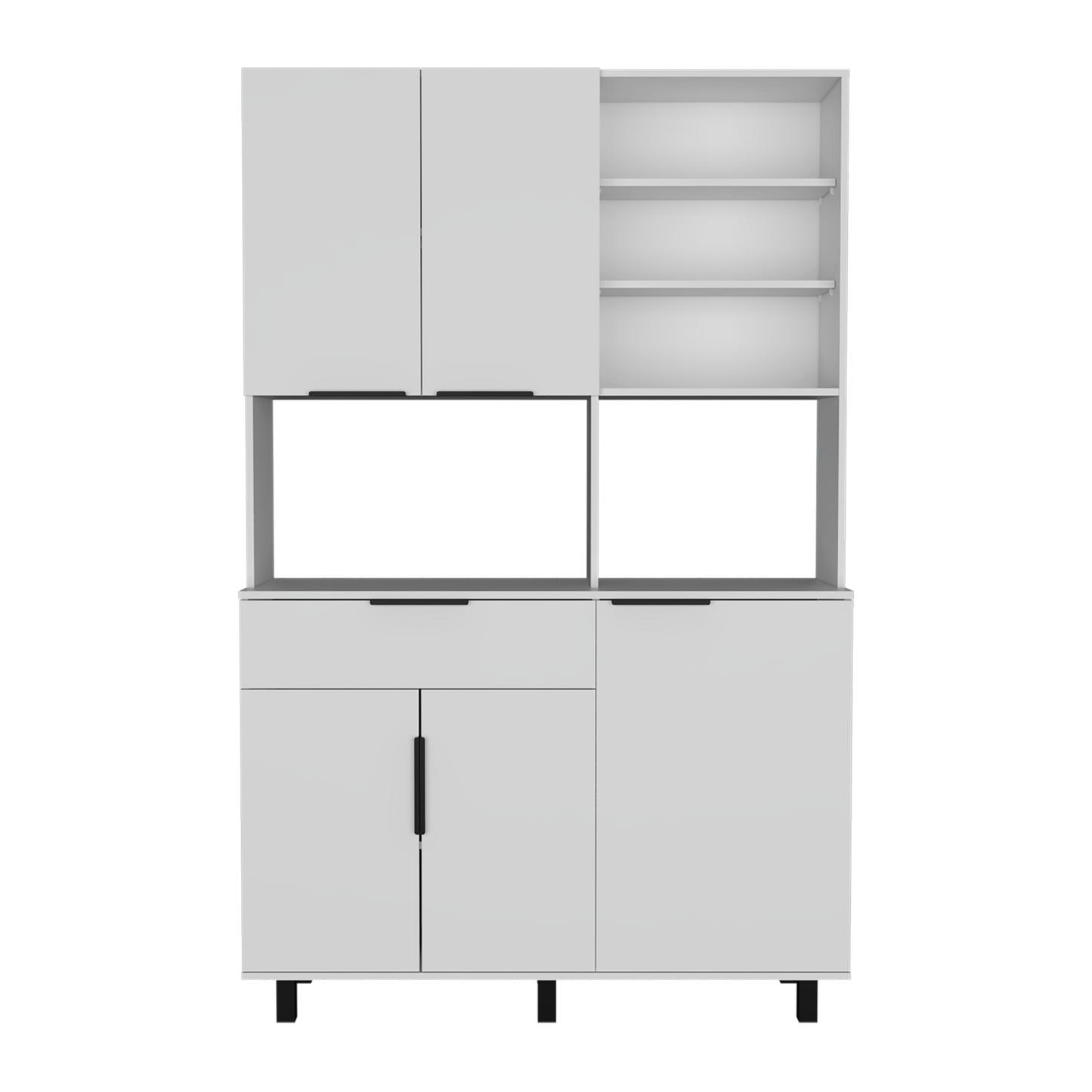 Alacena Oshawa 125X197 Rta Blanco