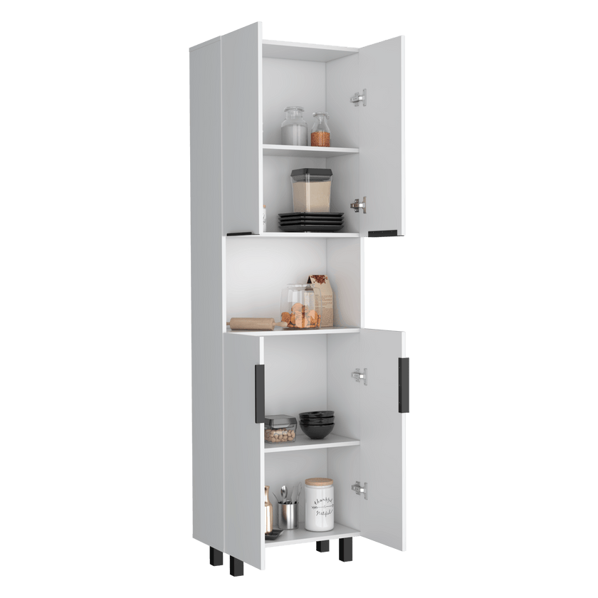 Alacena Multiusos Oshawa 197X60 Rta Blanco
