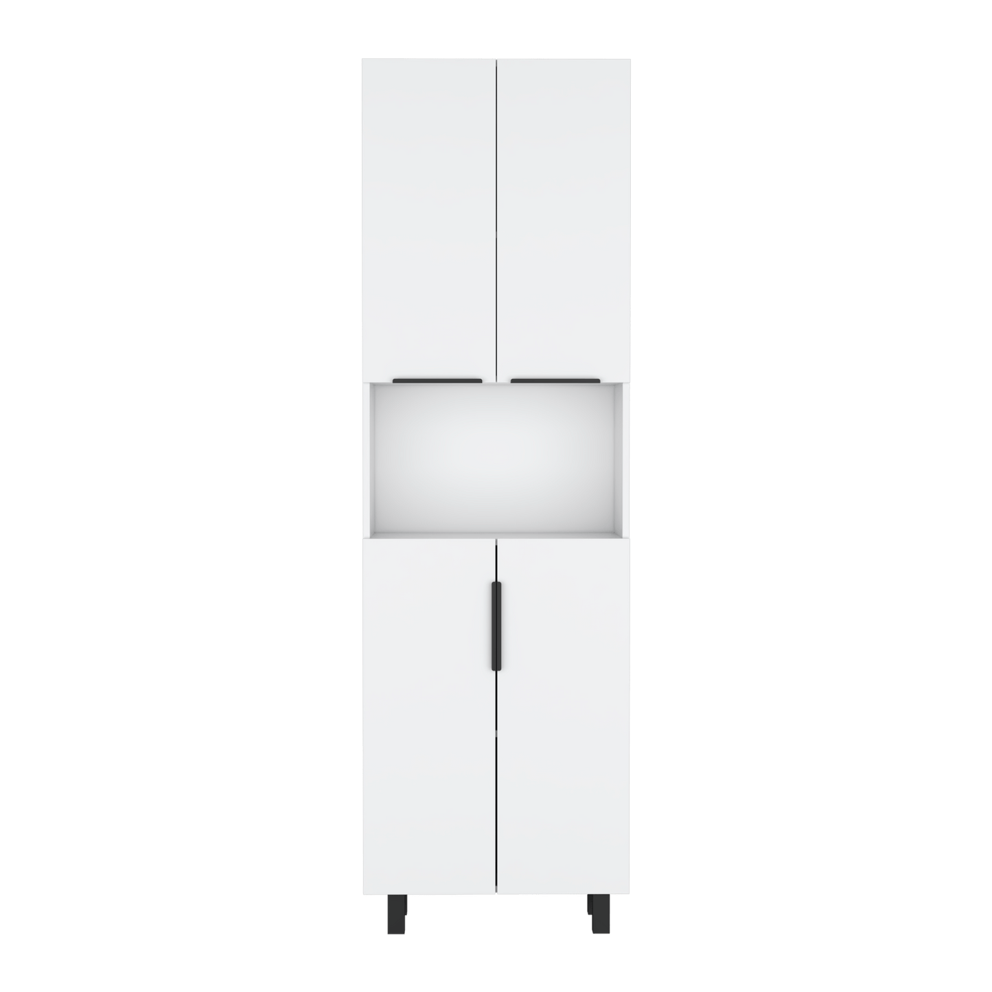 Alacena Multiusos Oshawa 197X60 Rta Blanco