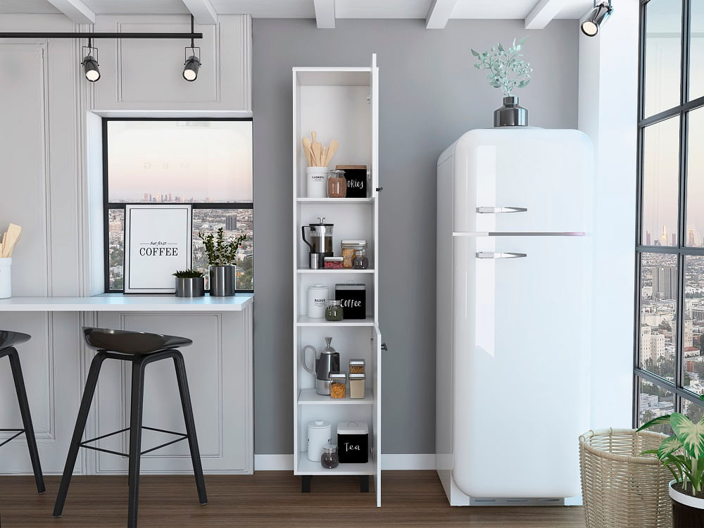Mueble Alacena Hobart Rta Blanco Zf