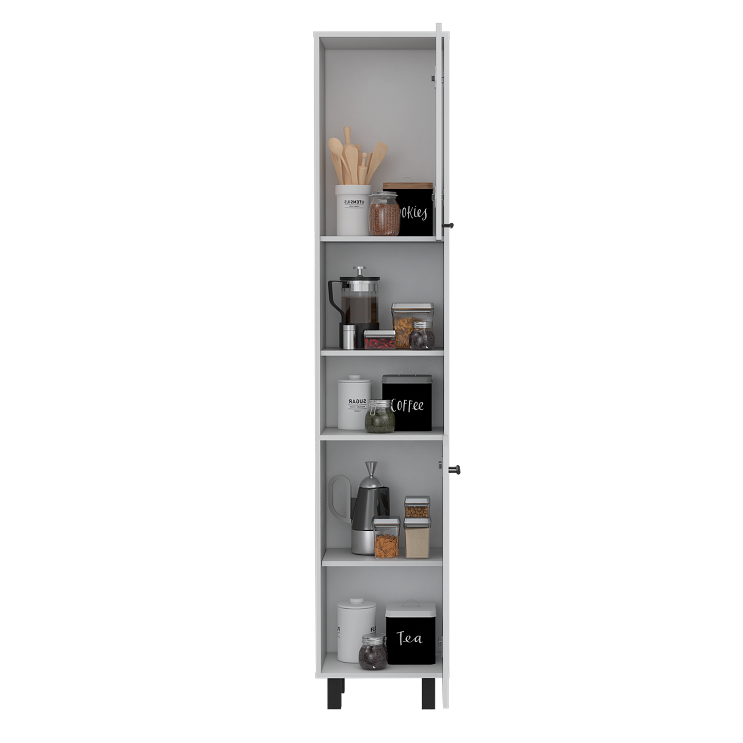Mueble Alacena Hobart Rta Blanco Zf