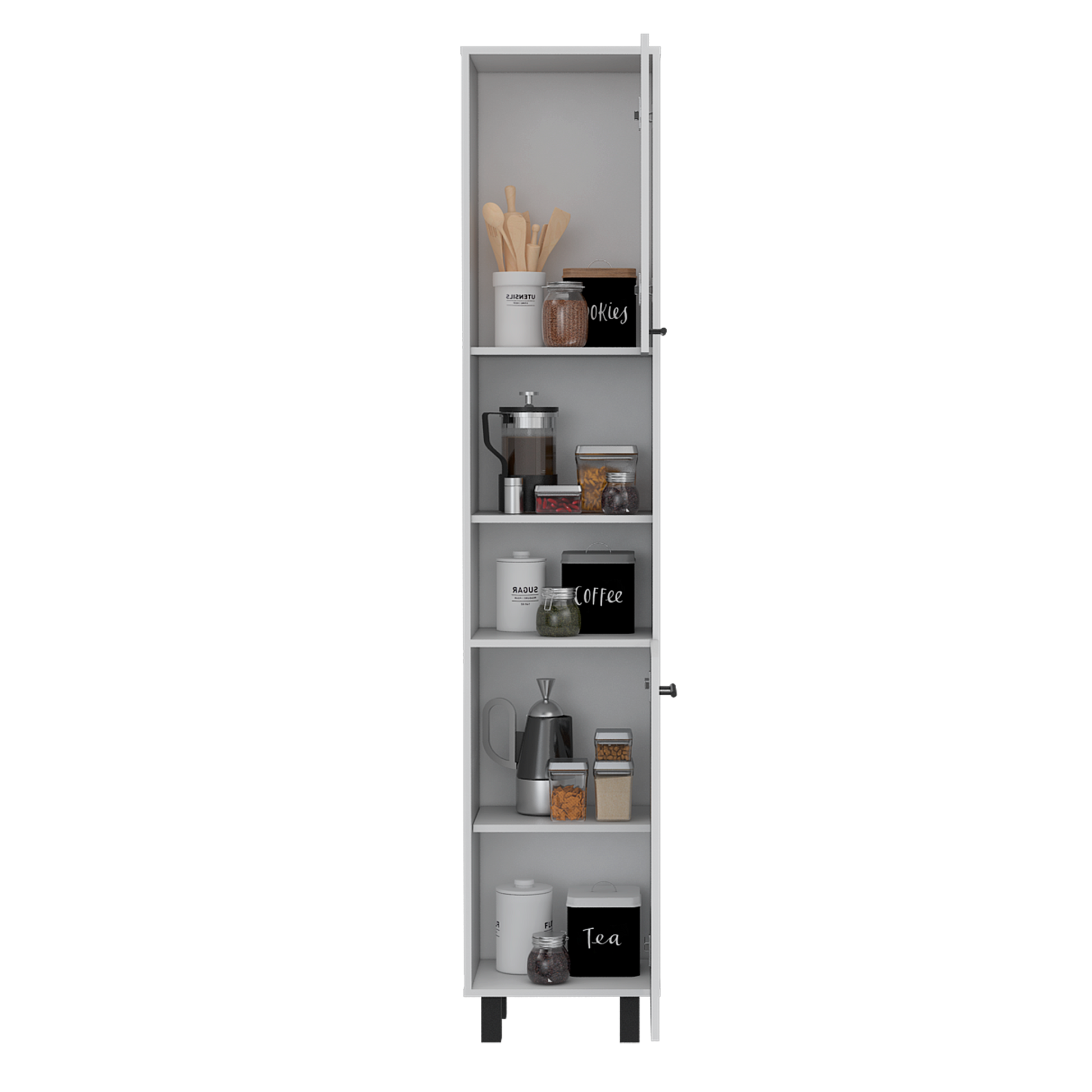 Mueble Alacena Hobart Rta Blanco Zf
