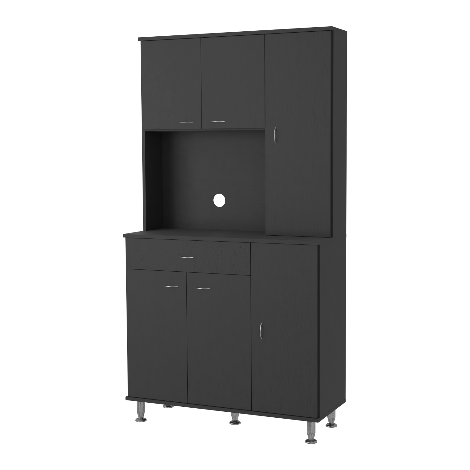 Mueble Alacena Della 90 Rta Wengue Zf