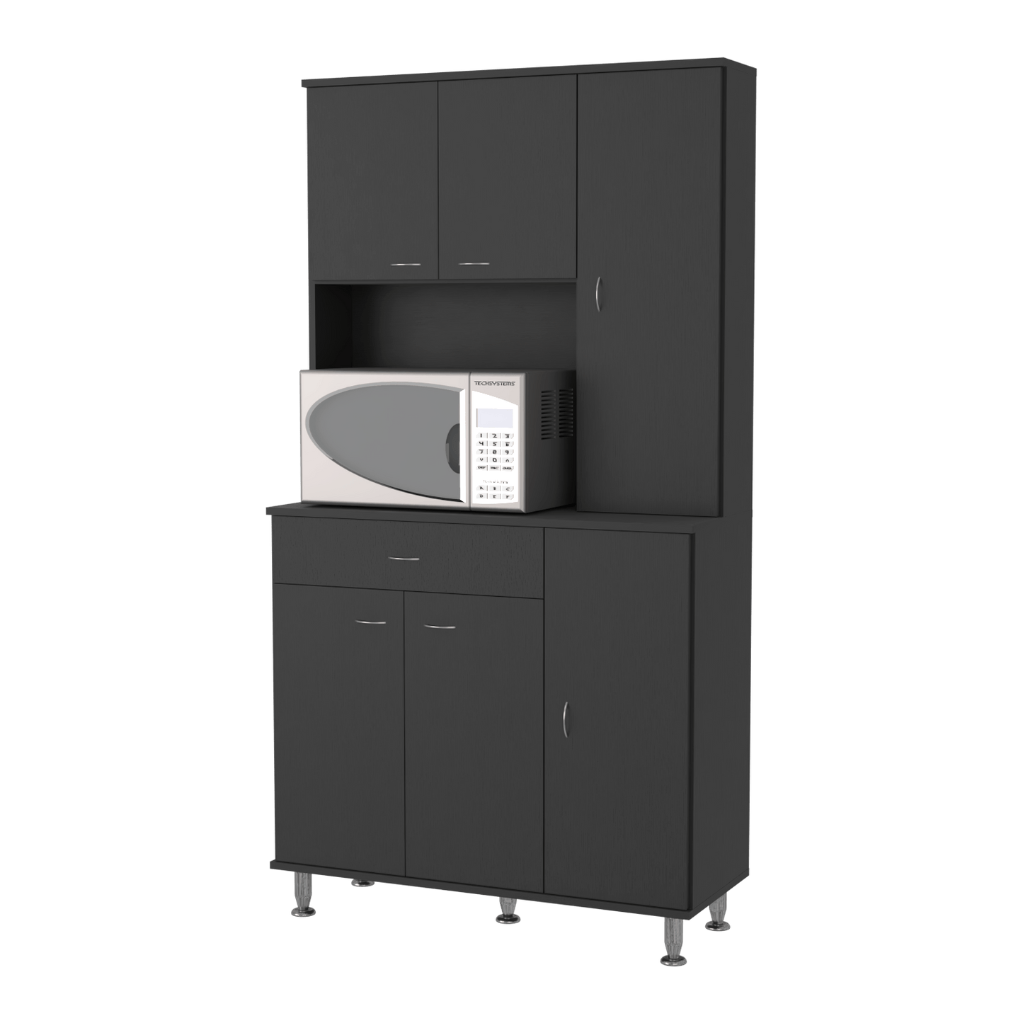 Mueble Alacena Della 90 Rta Wengue Zf