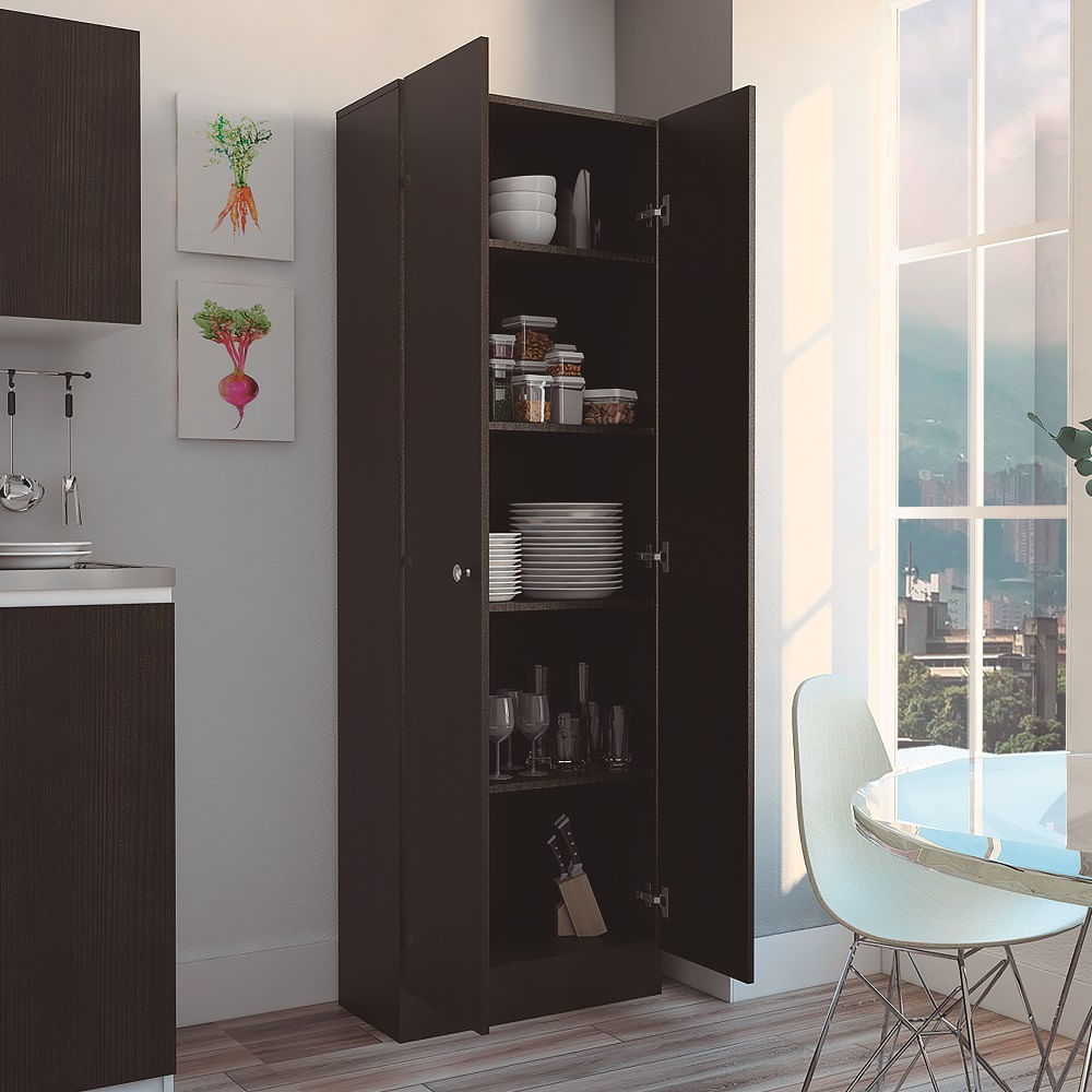 Mueble Alacena Multiusos Wengue