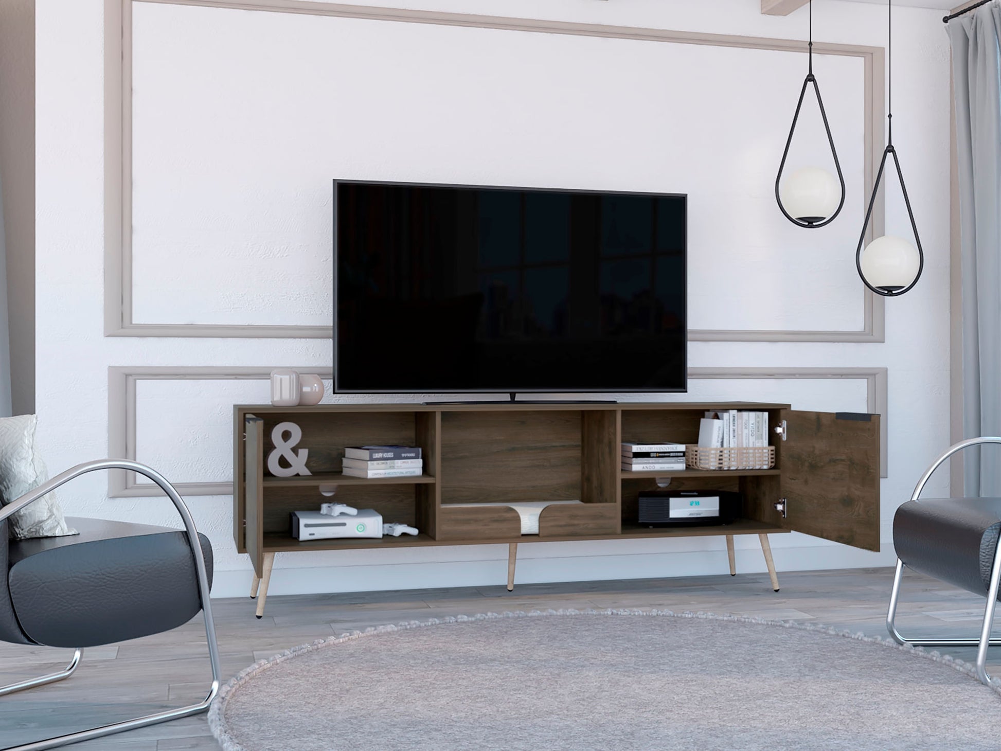 Rack Para Tv 75'' Nova Pet Homecollection Bellota