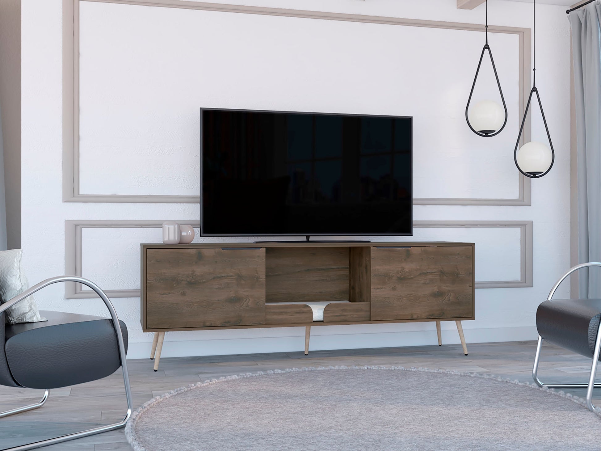 Rack Para Tv 75'' Nova Pet Homecollection Bellota