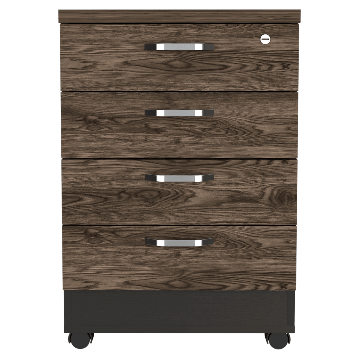 Archivador Home Office 4 Cajones Rta Wengue Milan