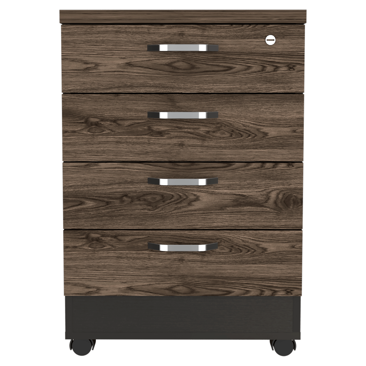Archivador Home Office 4 Cajones Rta Wengue Milan