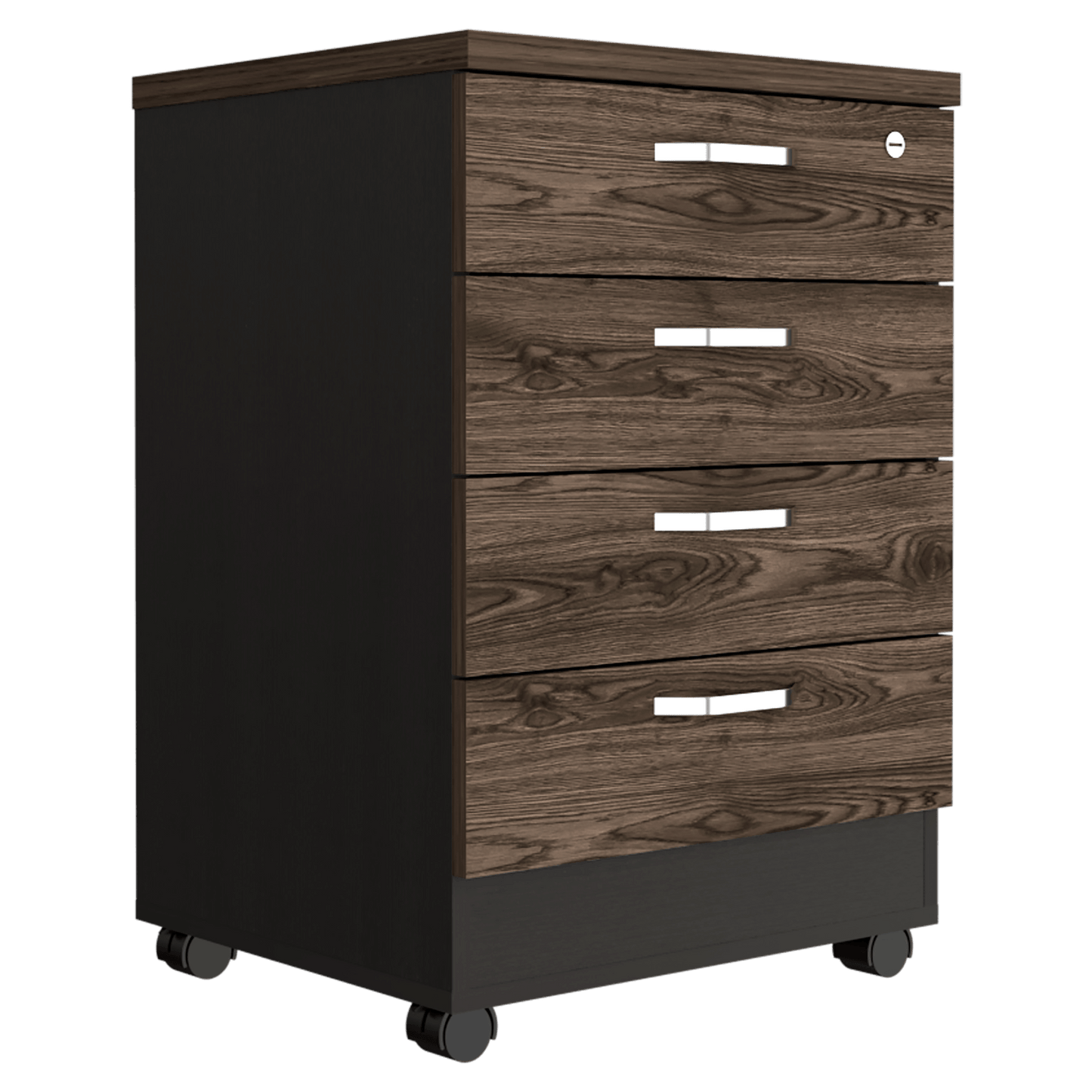 Archivador Home Office 4 Cajones Rta Wengue Milan