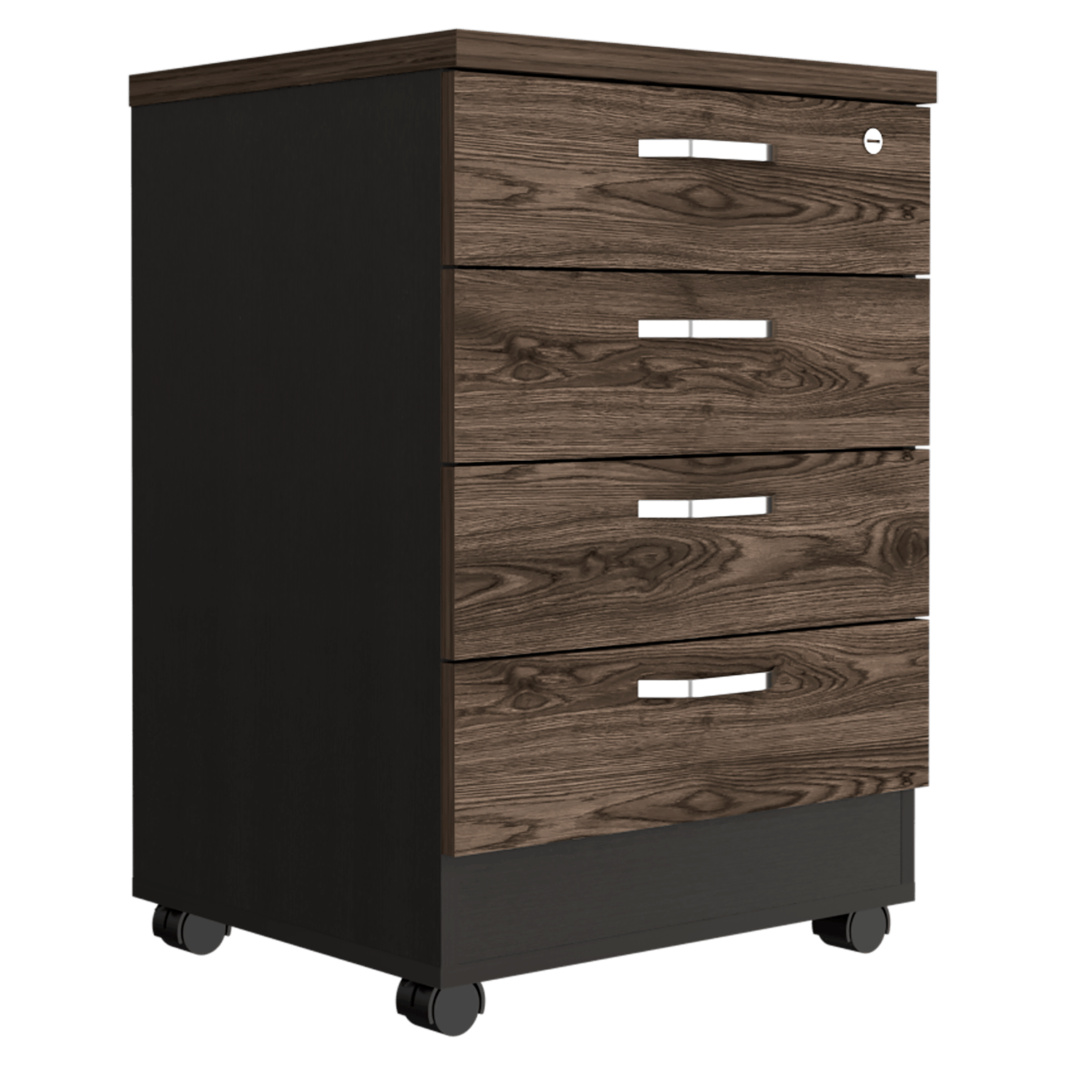 Archivador Home Office 4 Cajones Rta Wengue Milan