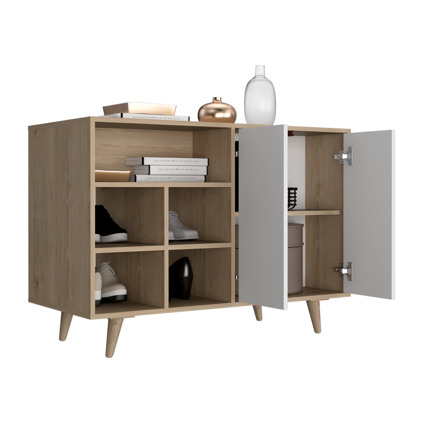 Recibidor Bora Rta Rovere + Blanco