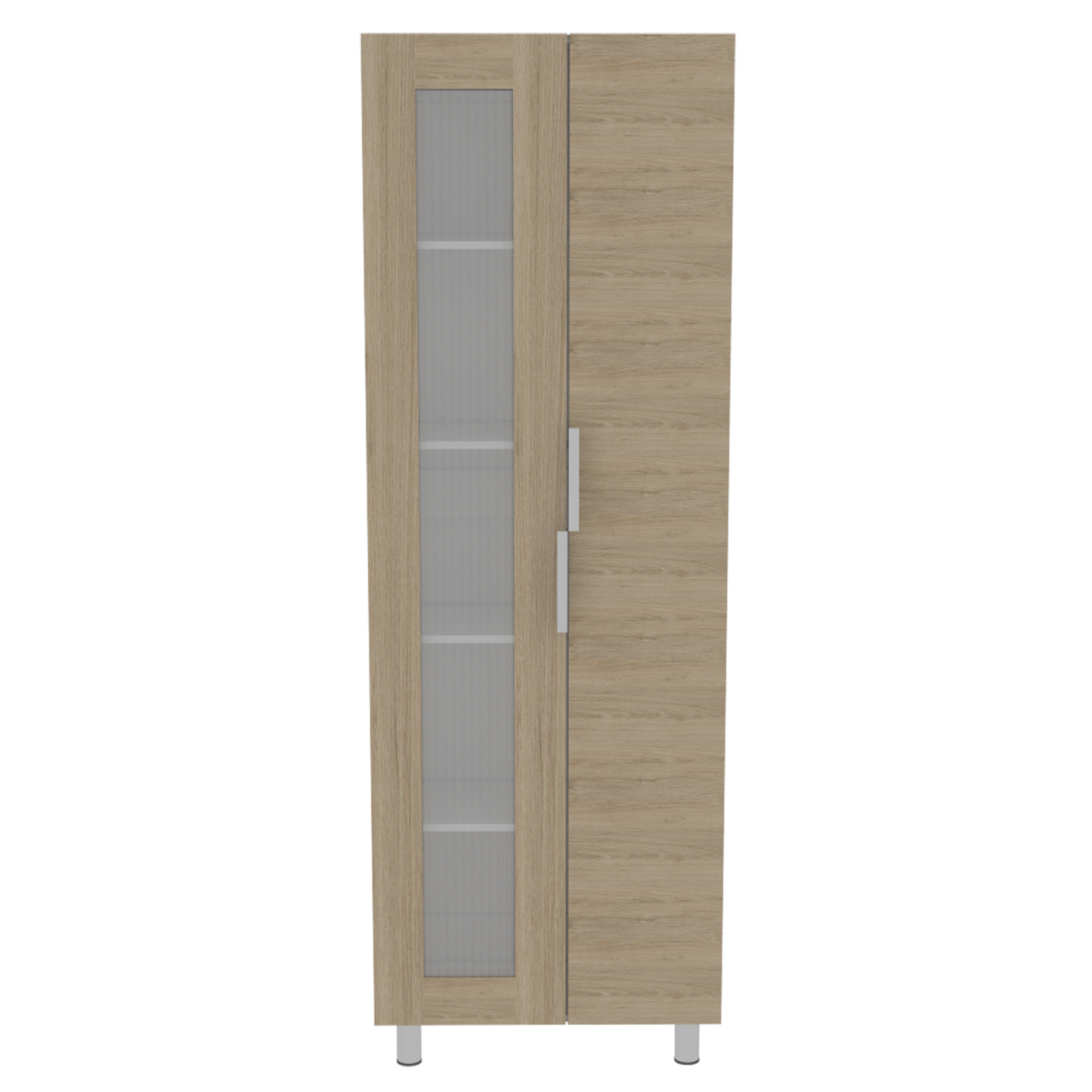 Mueble Alacena Fendi Rta Blanco + Rovere