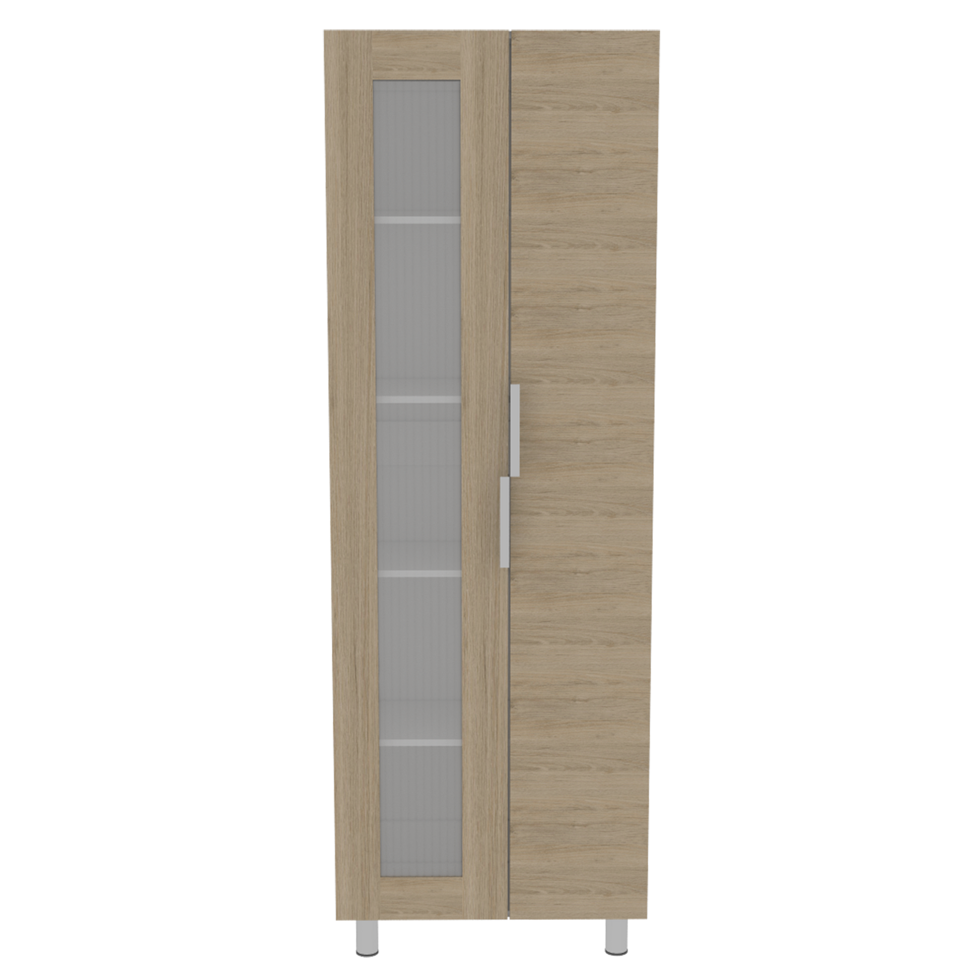 Mueble Alacena Fendi Rta Blanco + Rovere