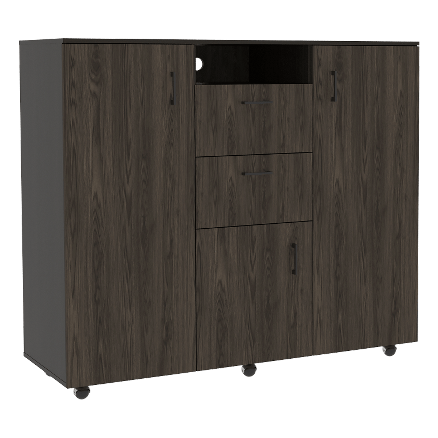 Armario Bajo Letna Rta Wengue + Milan