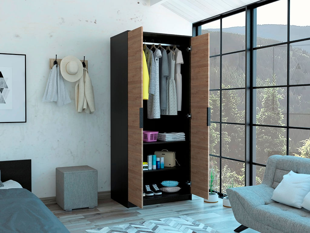 Armario 80 Kaia Rta Wengue + Miel