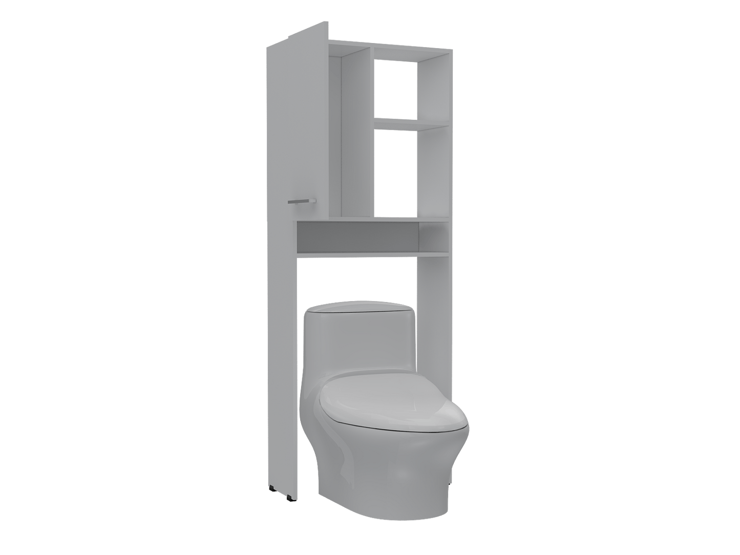 Ahorrador De Espacio Baño Shangai Rta Blanco