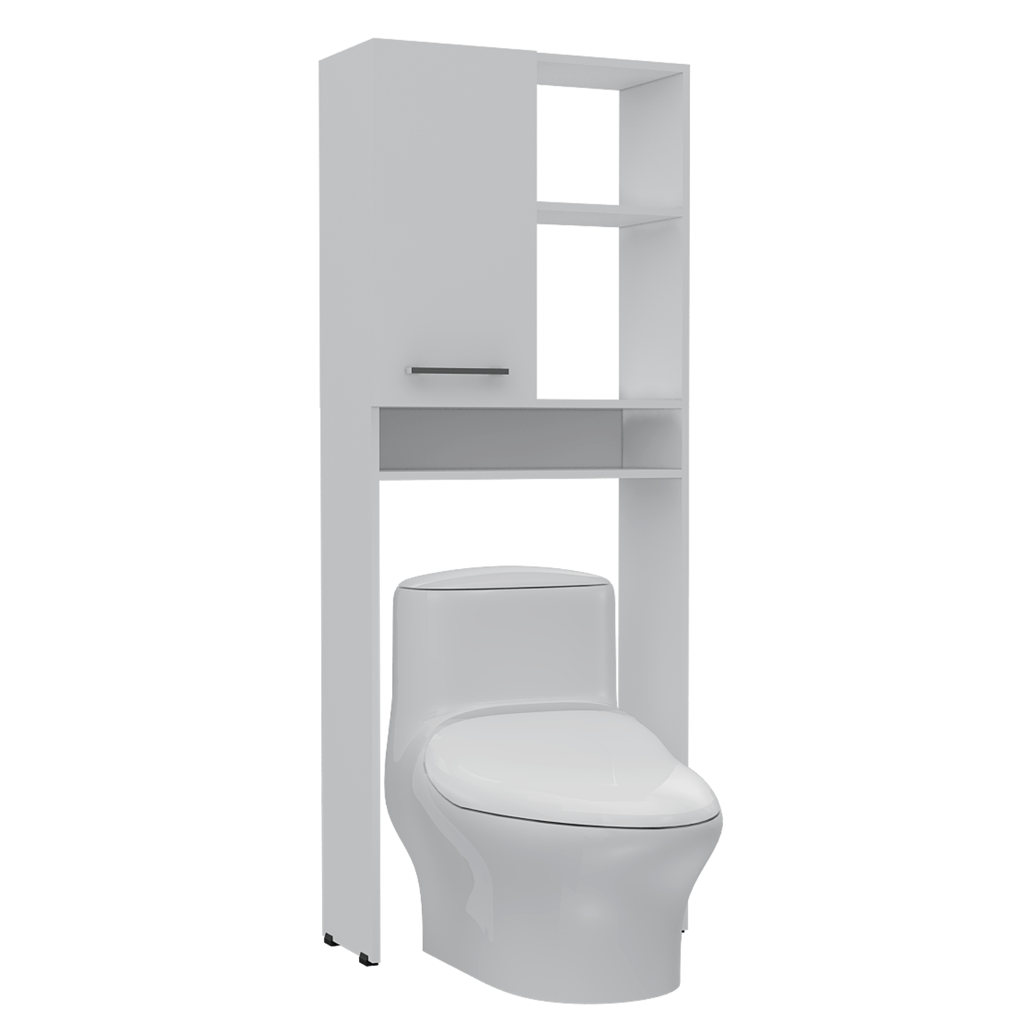Ahorrador De Espacio Baño Shangai Rta Blanco