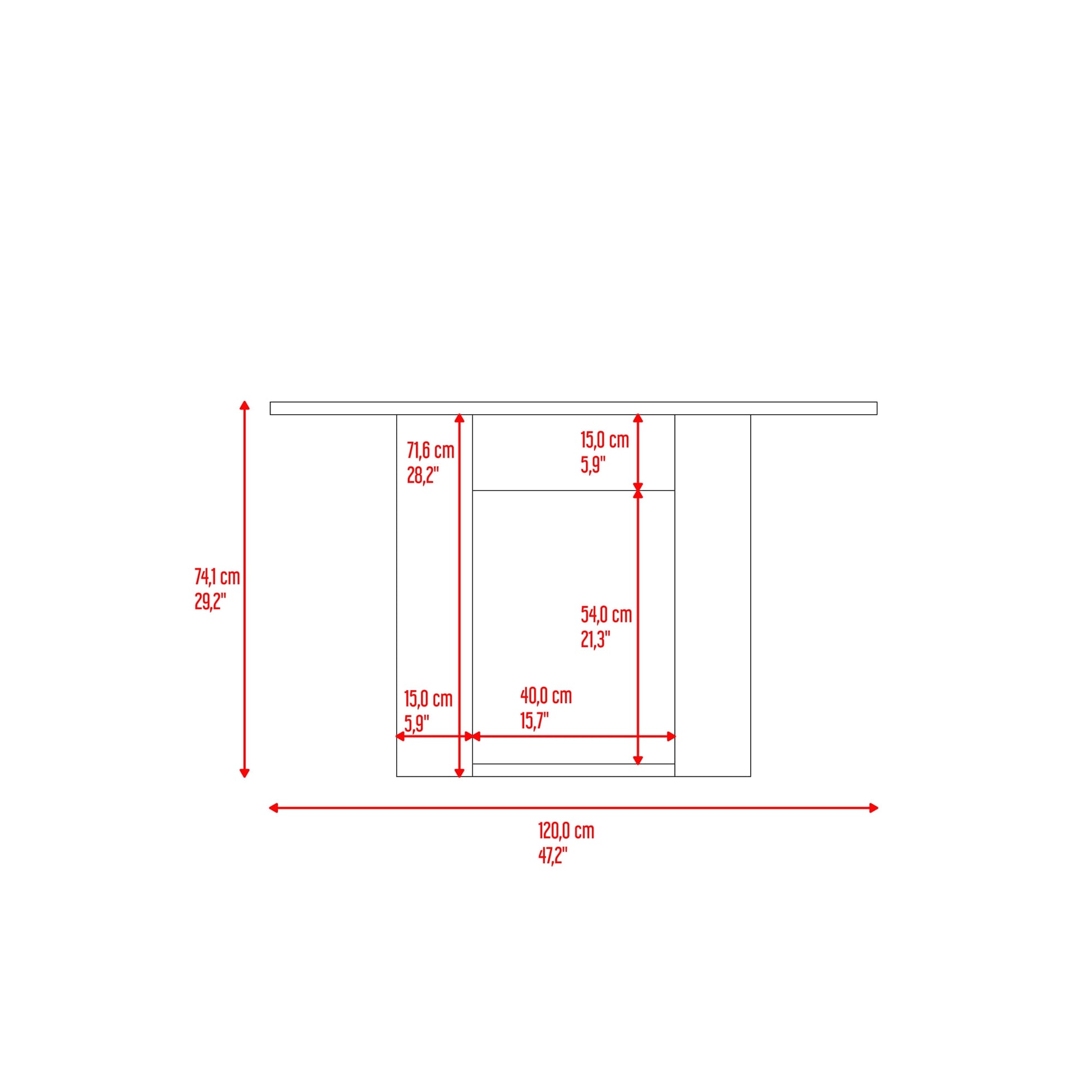Mesa Comedor Volterra 120 Rta Caramelo N/A