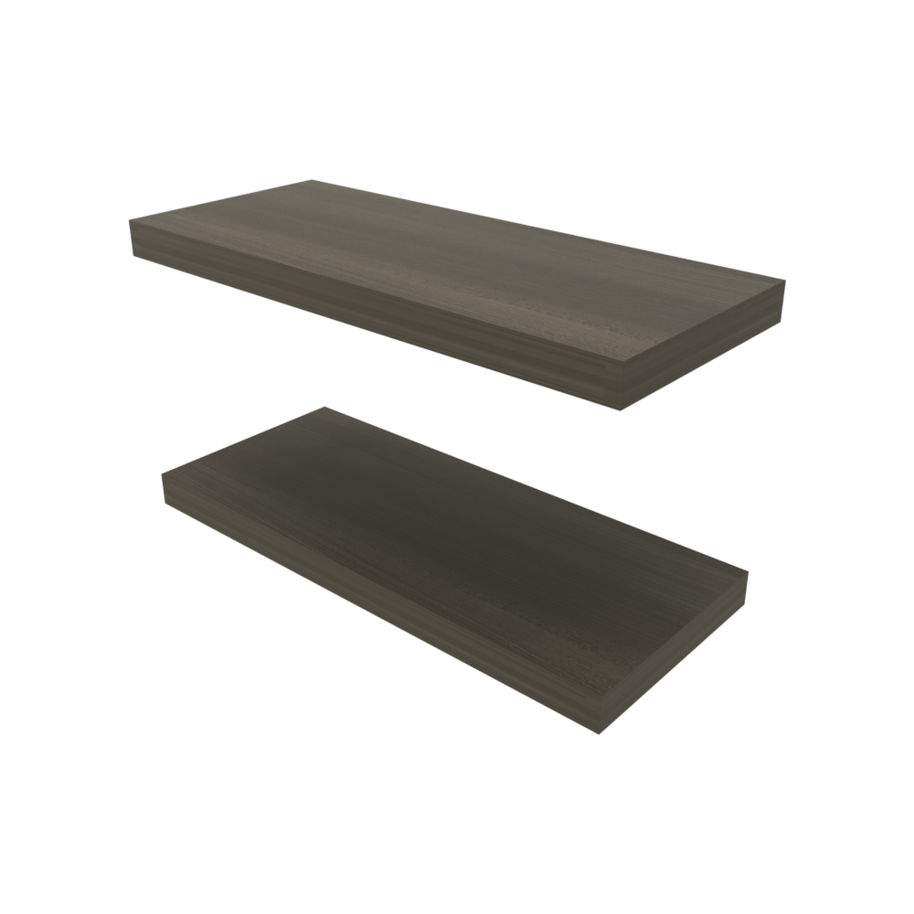 Repisa Flotante 3X80X25 Rta Olivo X2 Und Zf