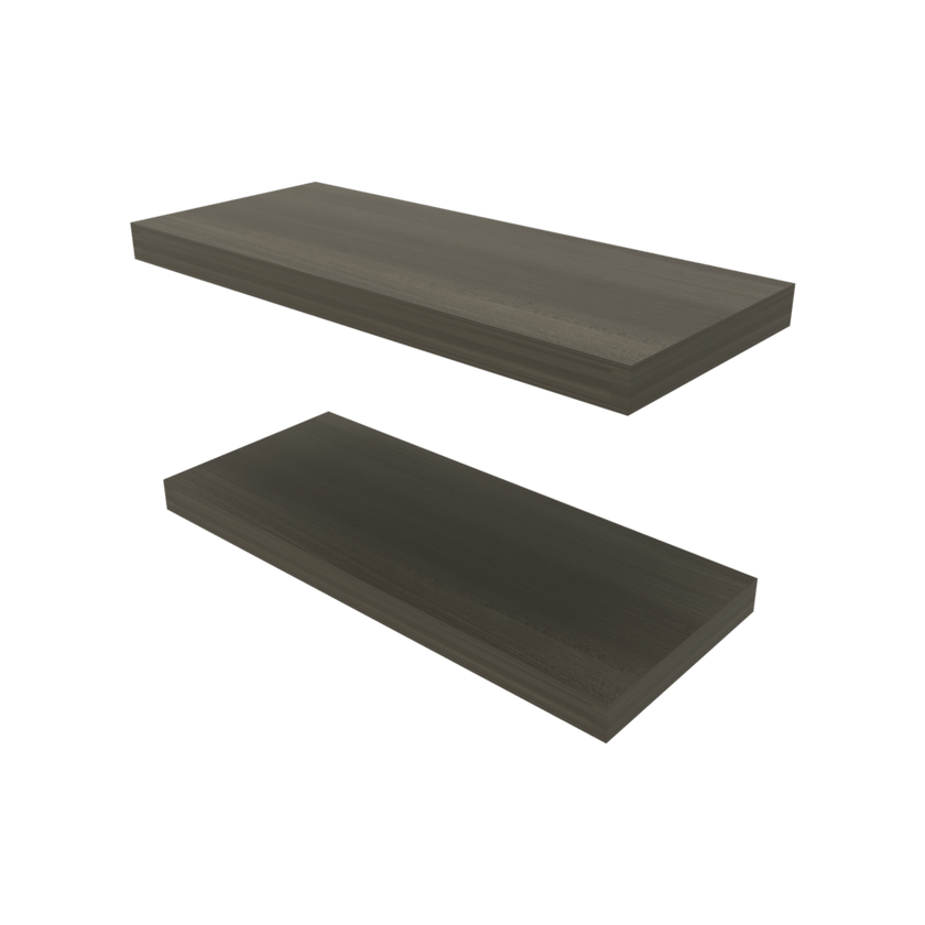Repisa Flotante 3X80X25 Rta Olivo X2 Und Zf
