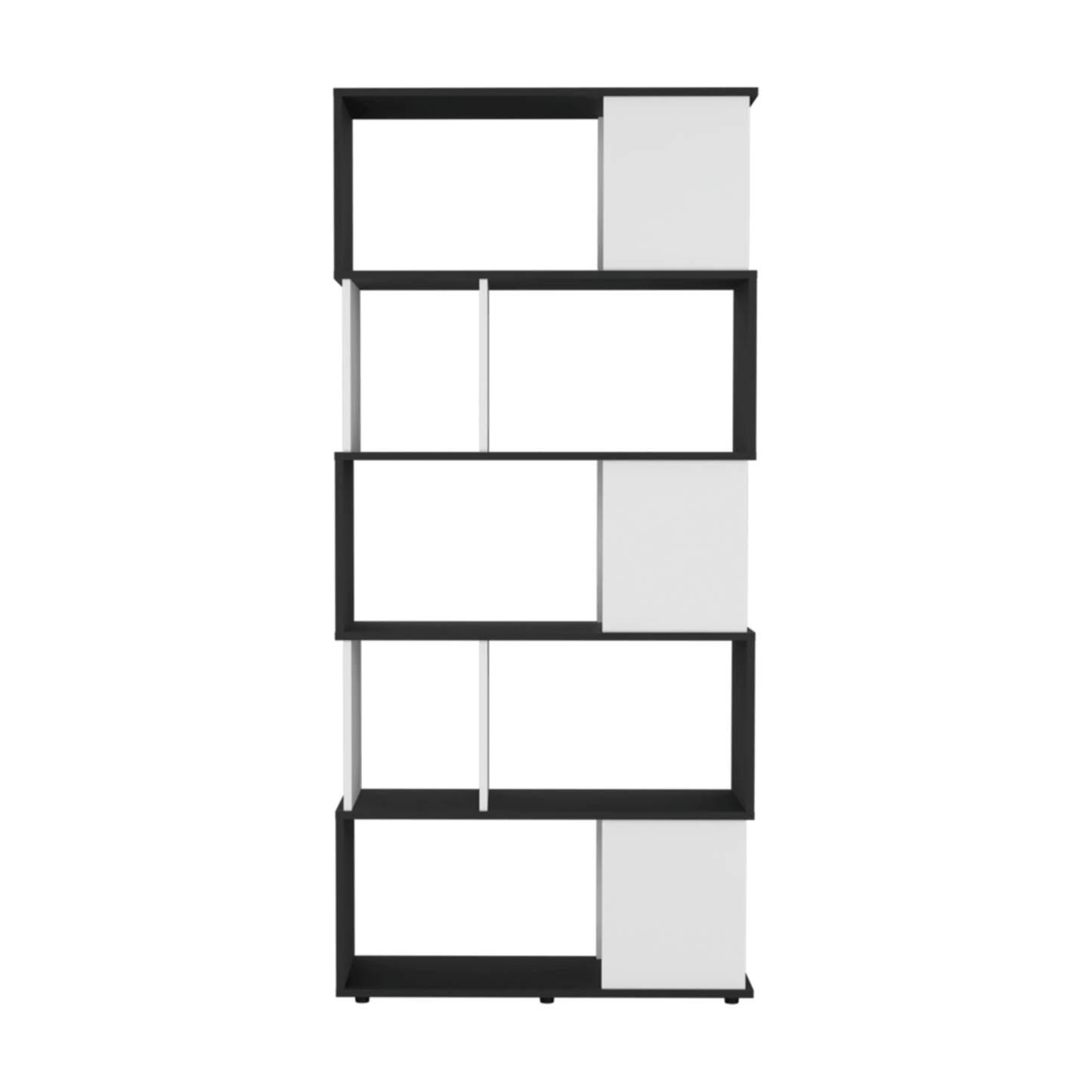 Biblioteca Noah 175X80X29 Rta Wengue Blanco Zf