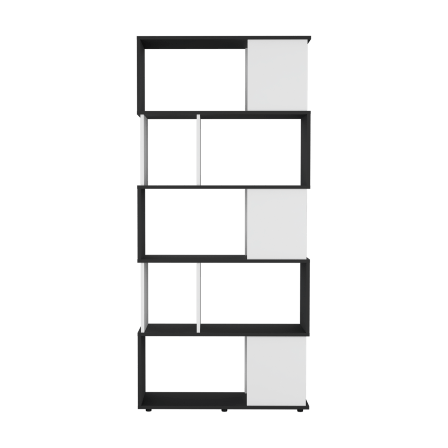 Biblioteca Noah 175X80X29 Rta Wengue Blanco Zf
